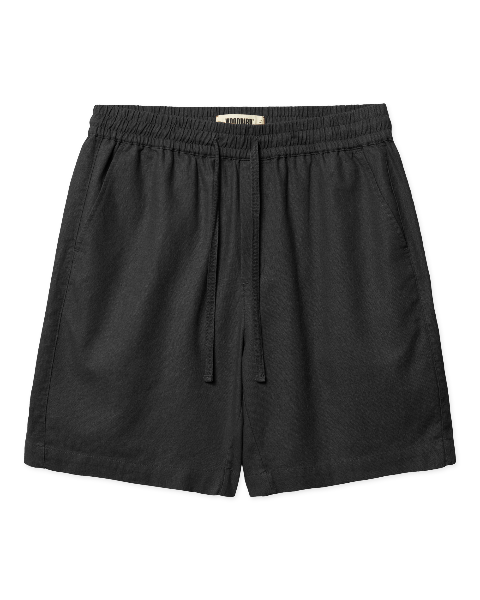 Woodbird WBBommy Linen Shorts Shorts Black
