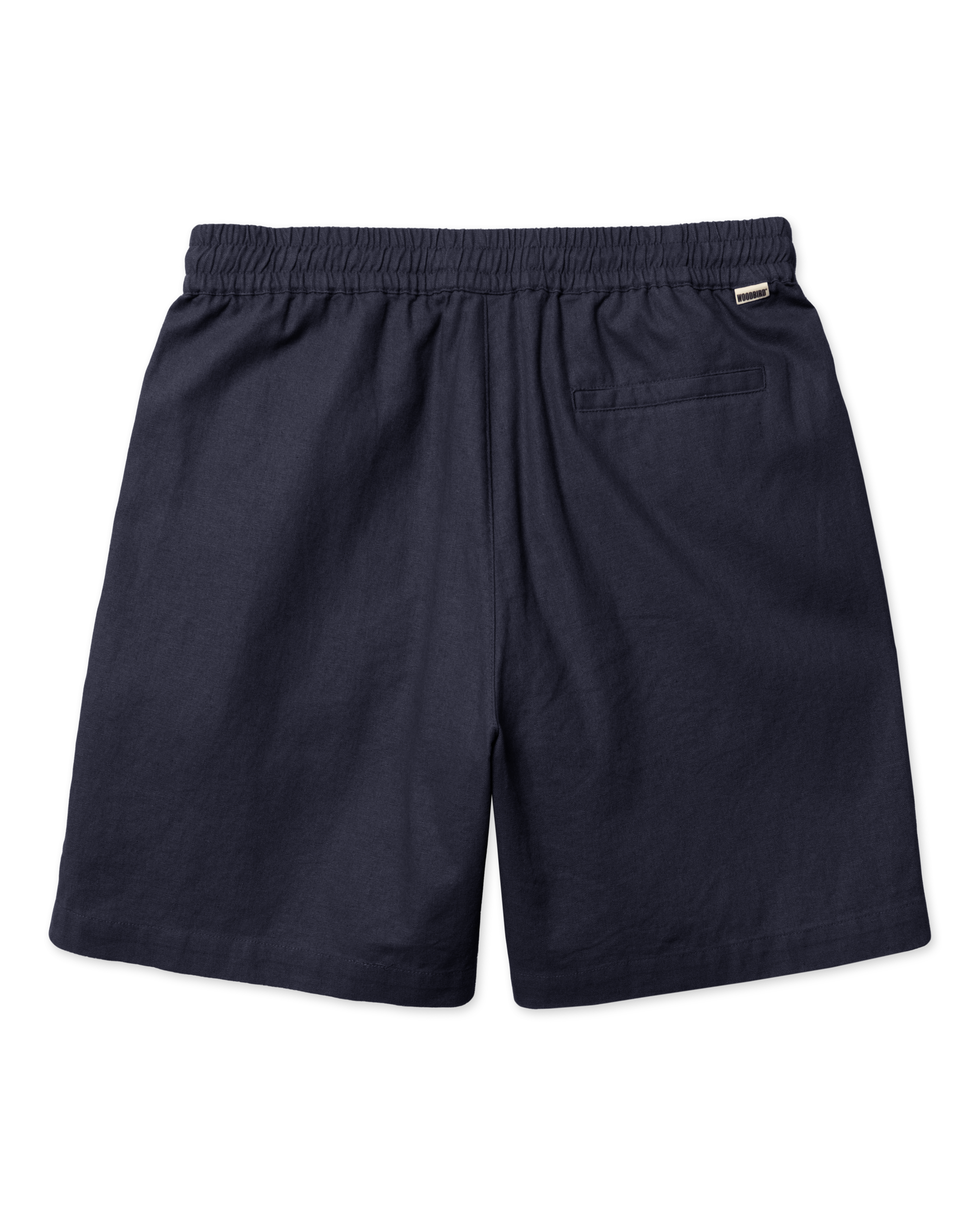 Woodbird WBBommy Linen Shorts Shorts Navy