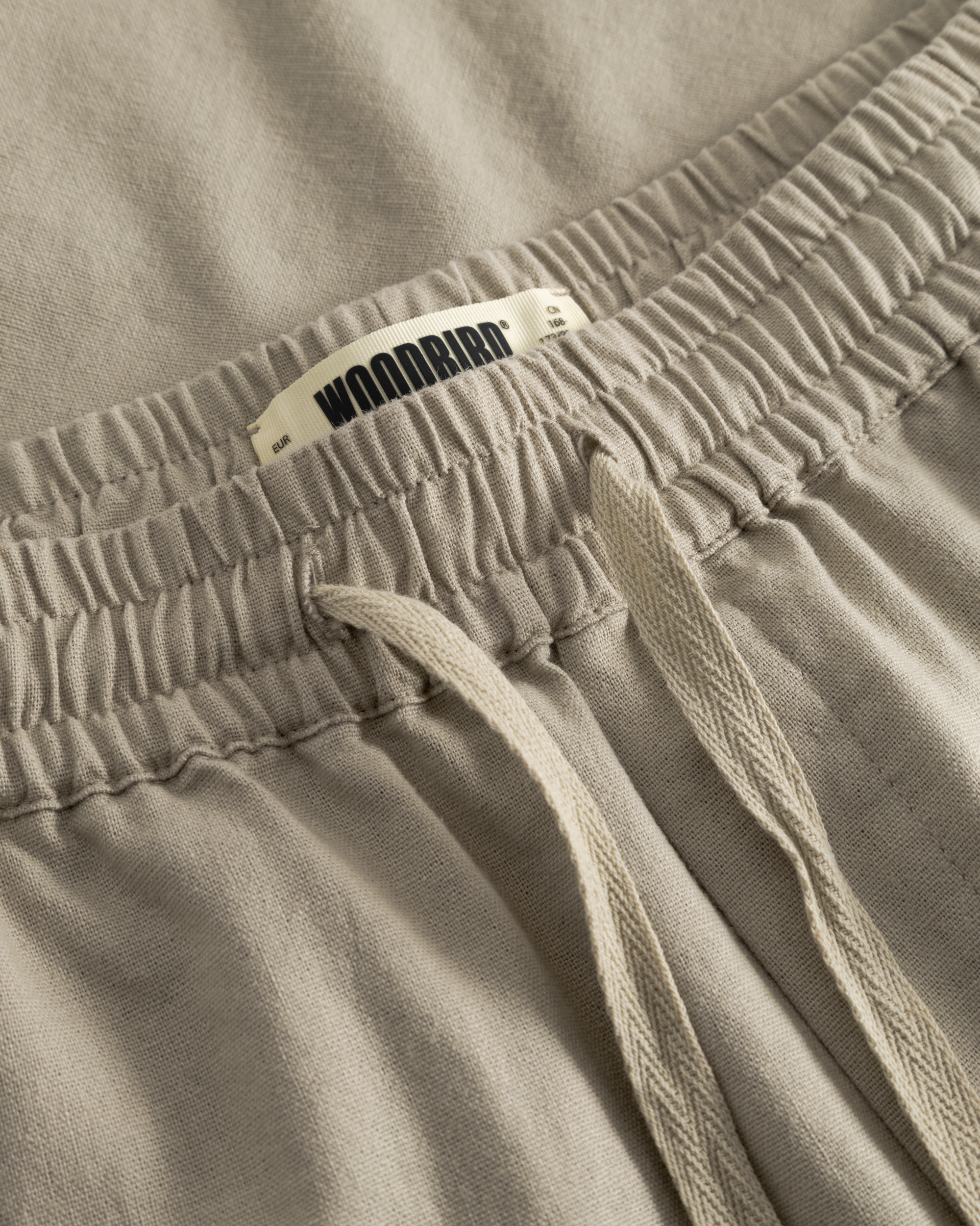 Woodbird WBBommy Linen Shorts Shorts Stone