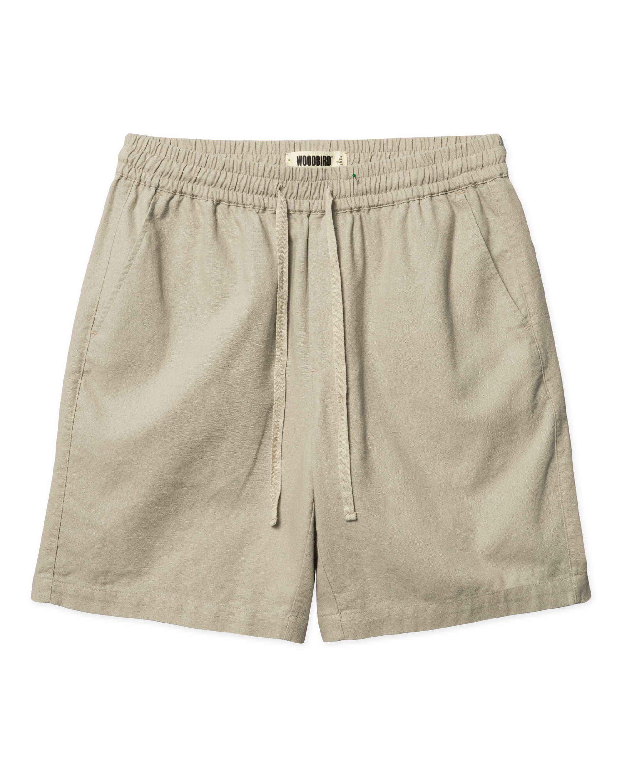 Woodbird WBBommy Linen Shorts Shorts Stone
