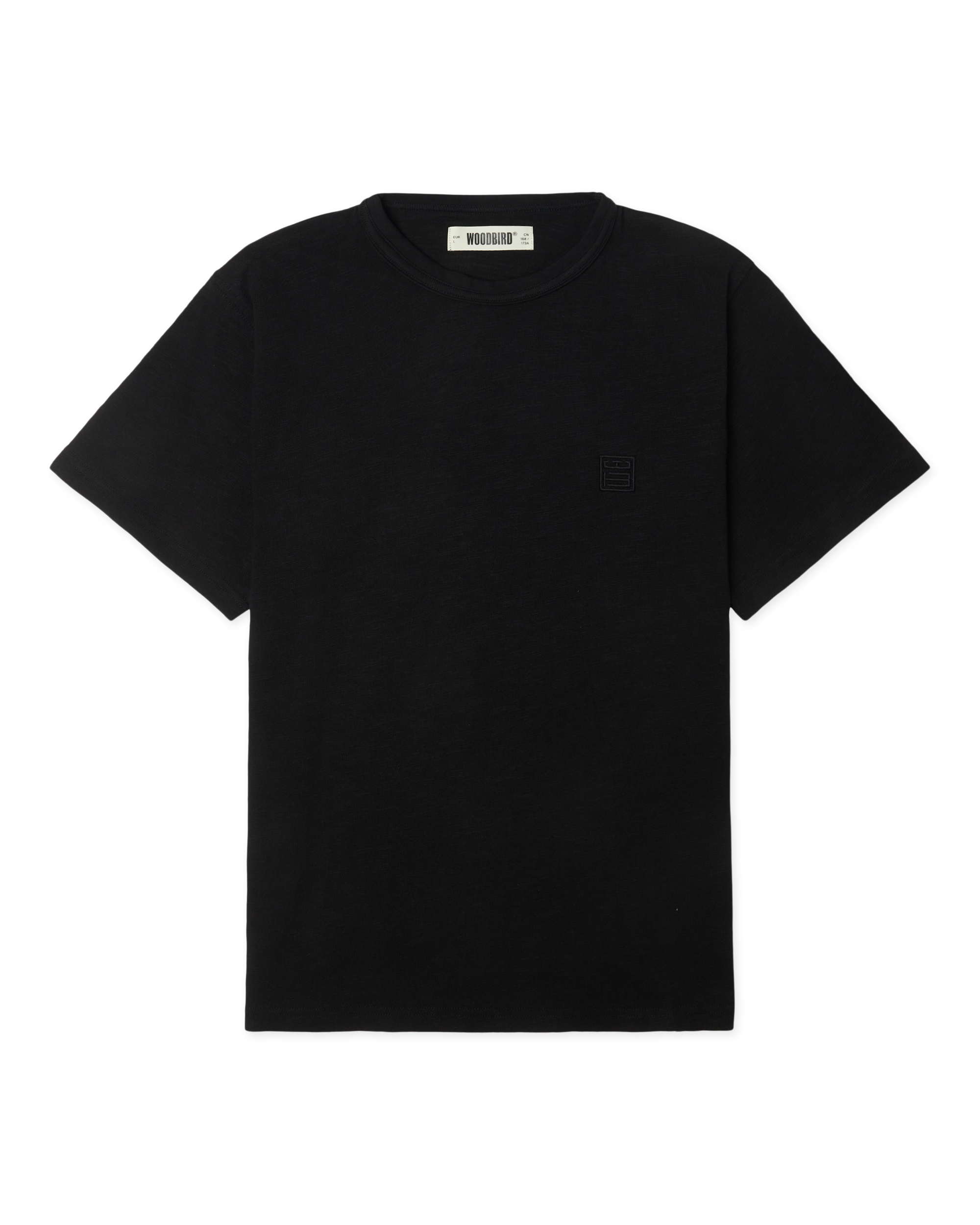 Woodbird WBBone Slub Tee T-Shirts Dark Navy