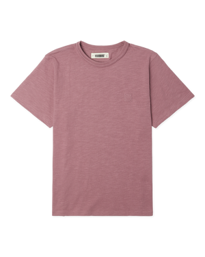 Woodbird WBBone Slub Tee T-Shirts Violet