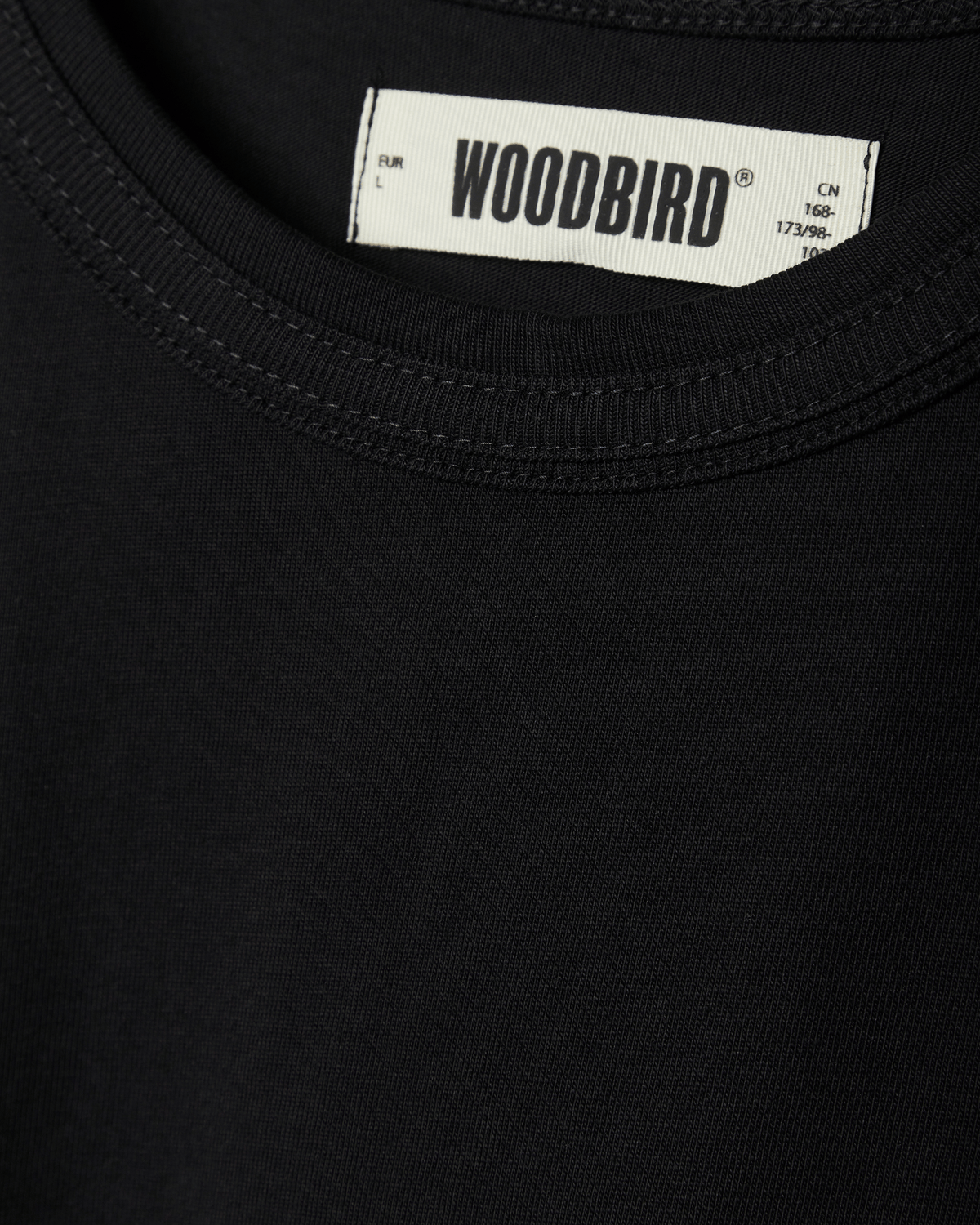 Woodbird WBBone Tee T-Shirts Black
