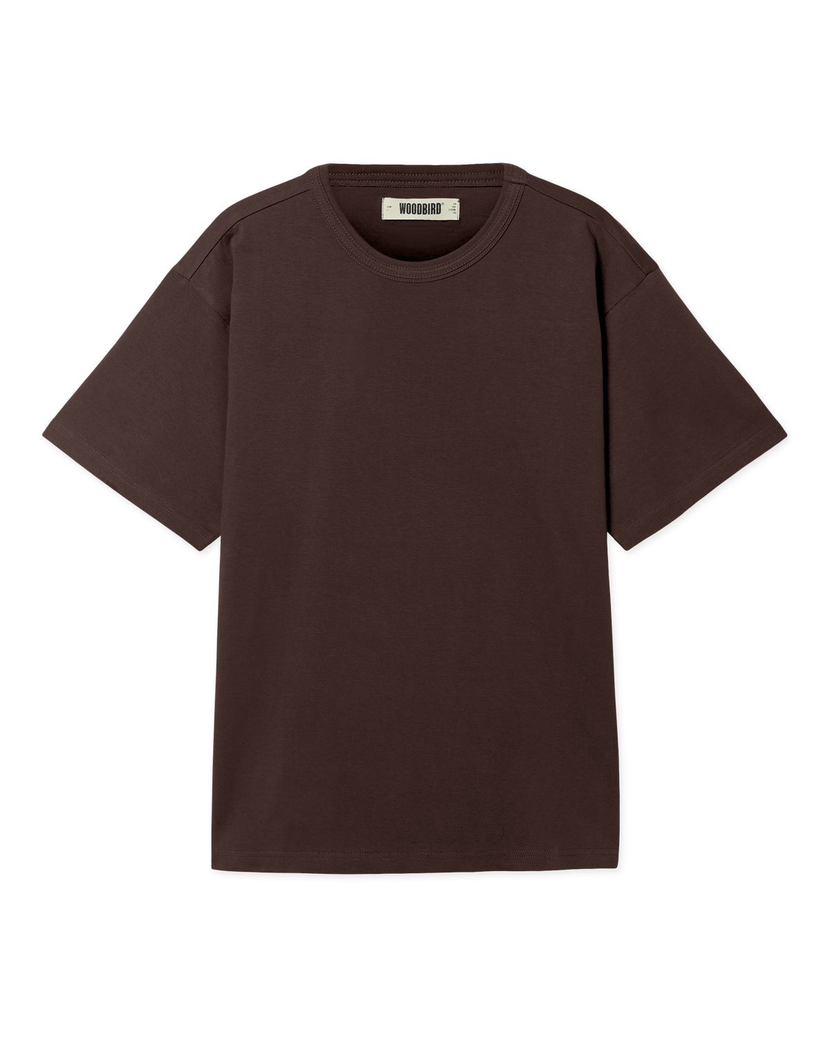 Woodbird WBBone Tee T-Shirts Fudge Brown