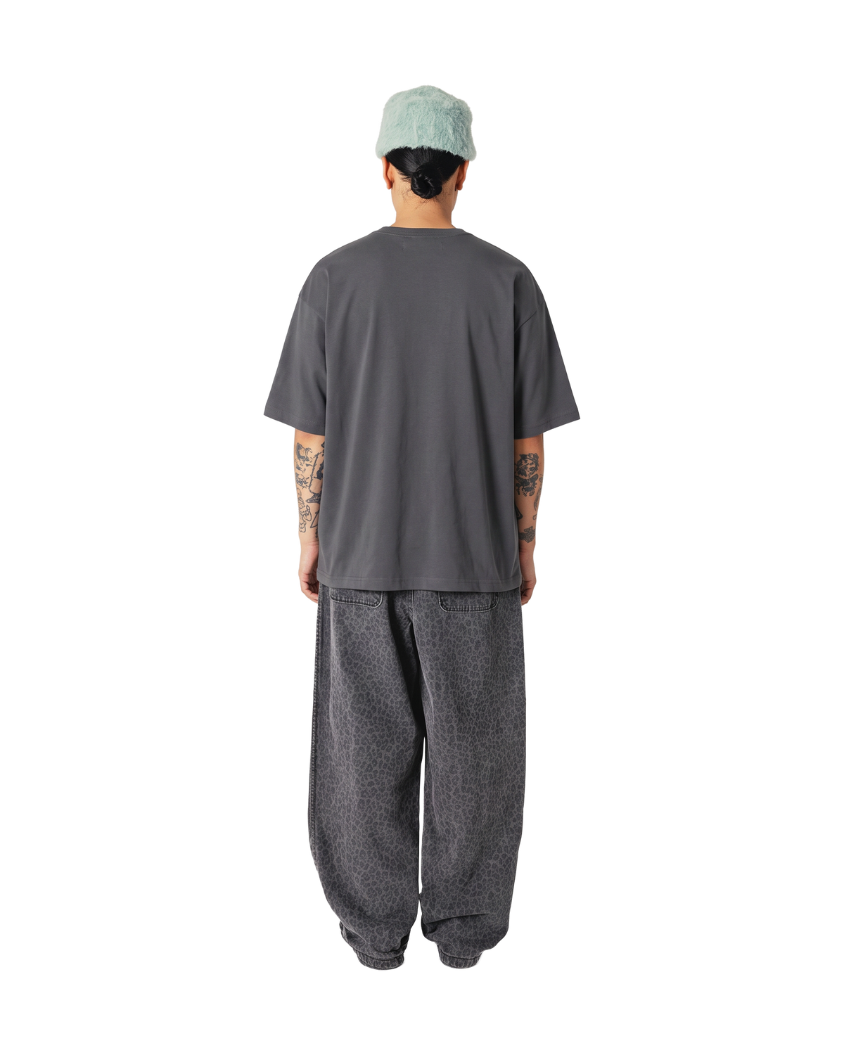 Woodbird WBBone Tee T-Shirts Slate Blue