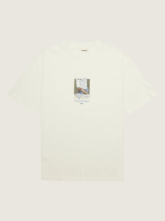 Woodbird WBBose Chop Tee T-Shirts Off White