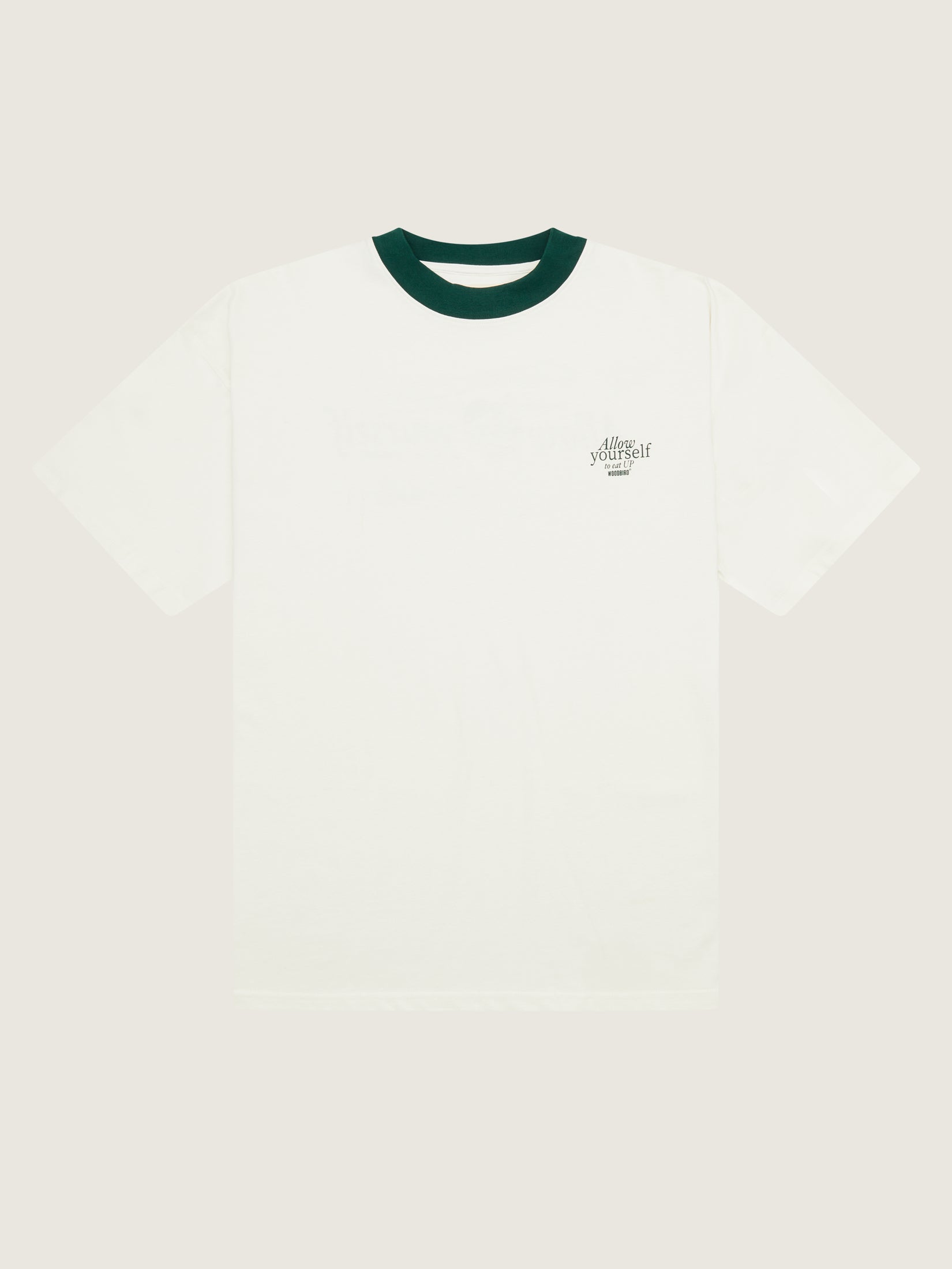 Woodbird WBBose Eat Tee T-Shirts Off White