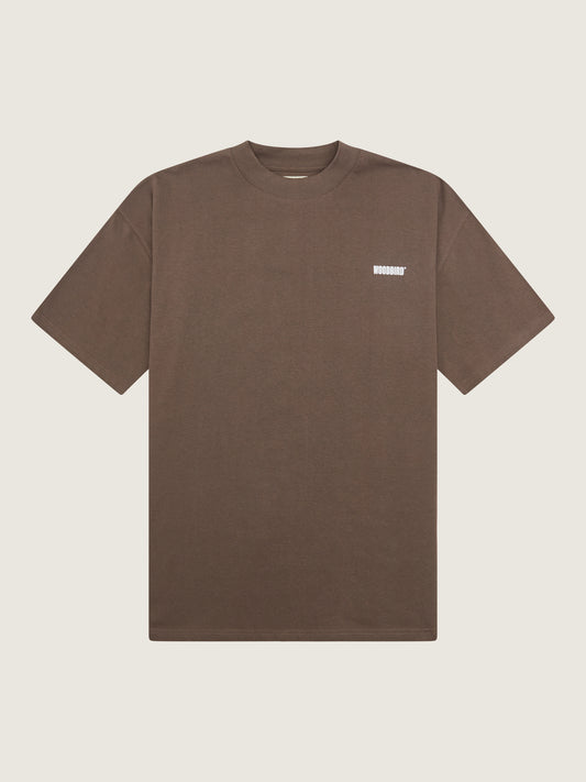 Woodbird WBBose HKDK Tee T-Shirts Brown