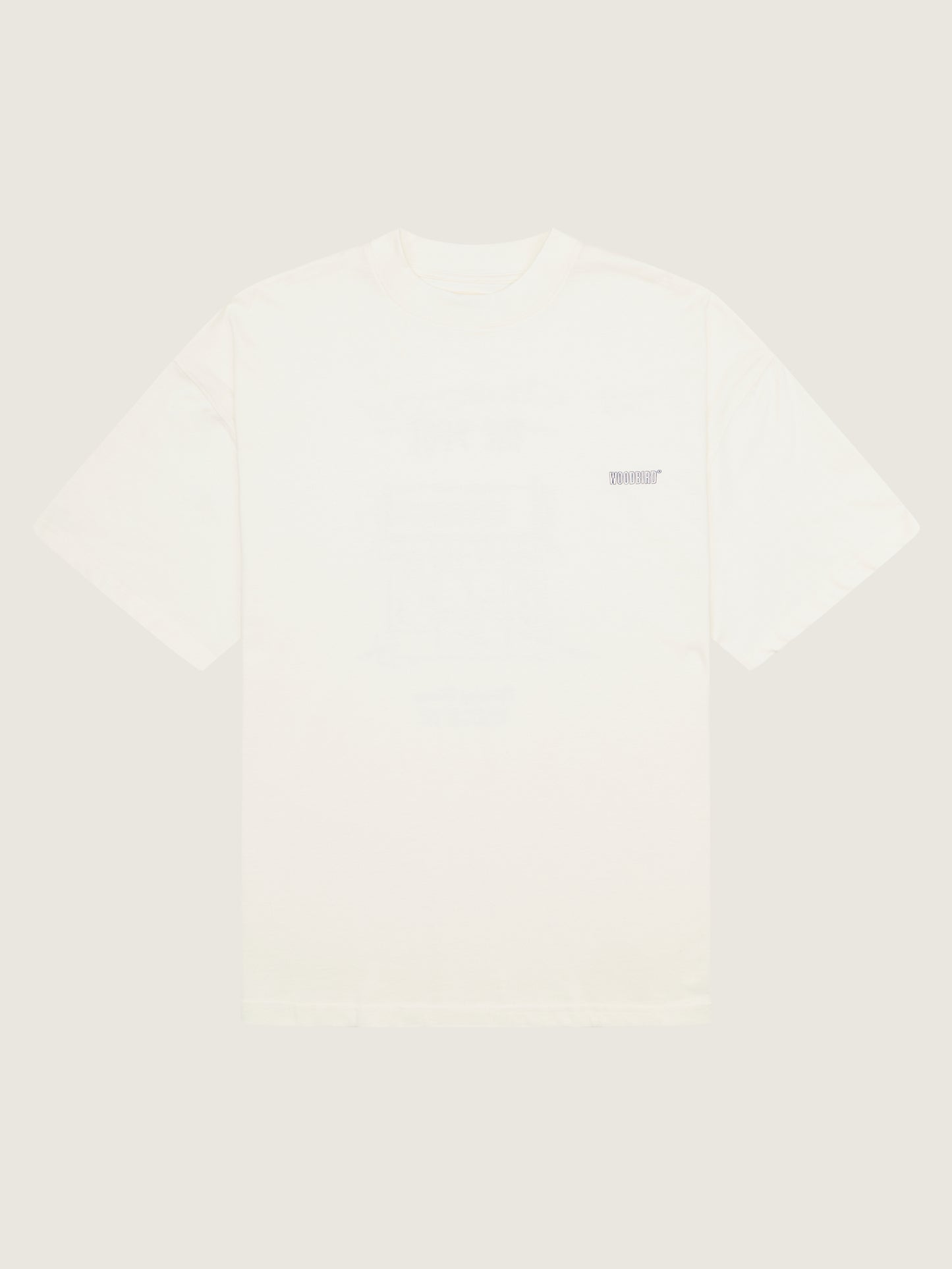 Woodbird WBBose Spot Tee T-Shirts Off White