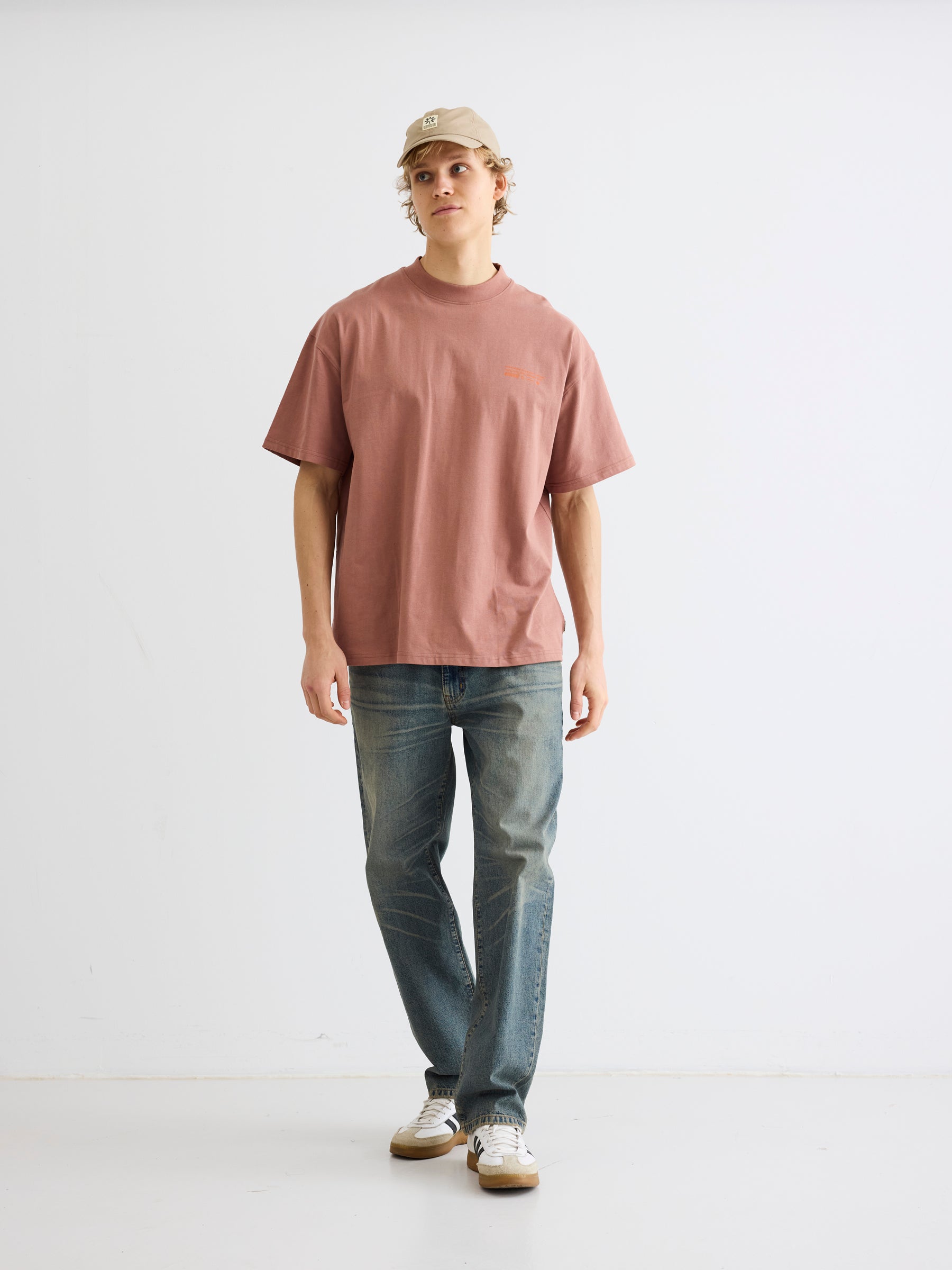 Woodbird WBBose Tech Tee T-Shirts Brændt rød