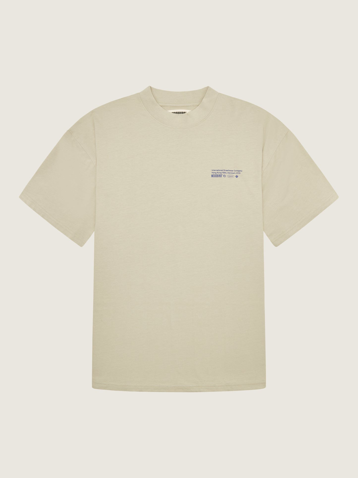 Woodbird WBBose Tech Tee T-Shirts Stone