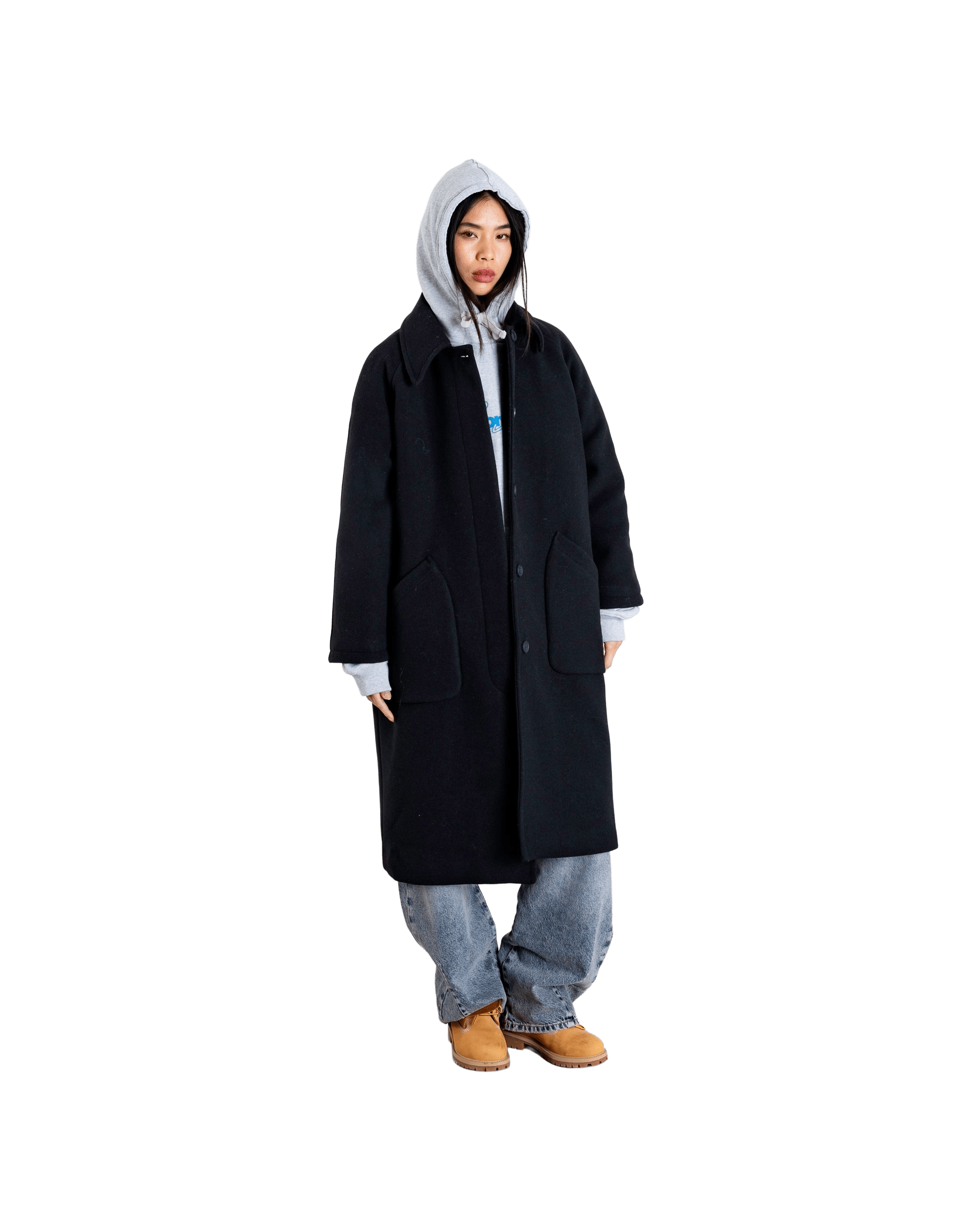 Woodbird Female WBBrenna Wool Coat Outerwear Black