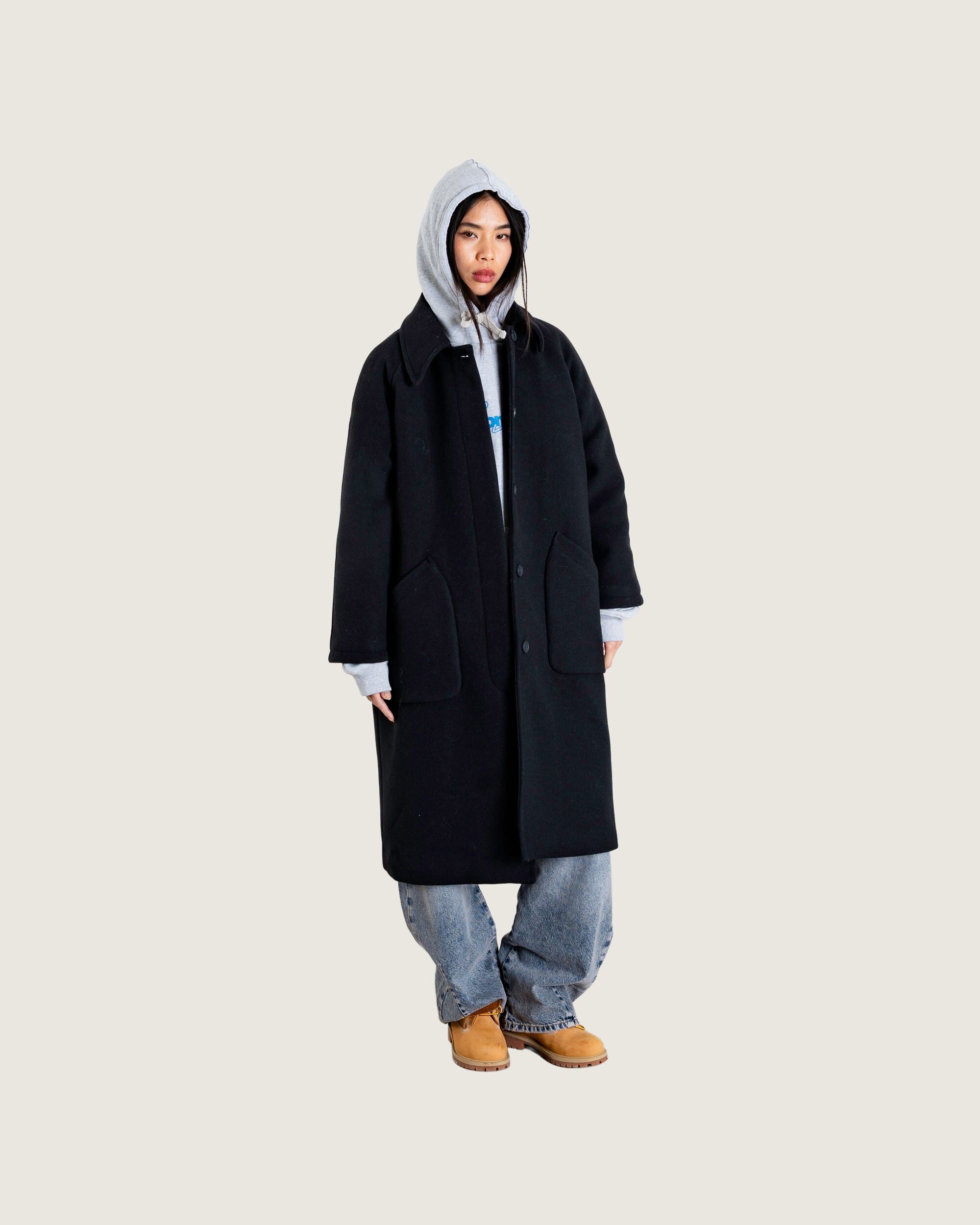 Woodbird Female WBBrenna Wool Coat Outerwear Black