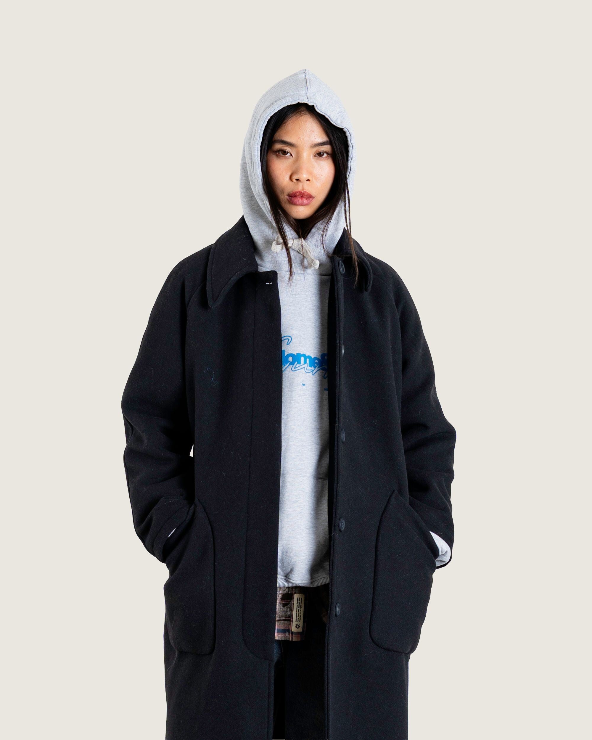 Woodbird Female WBBrenna Wool Coat Outerwear Black