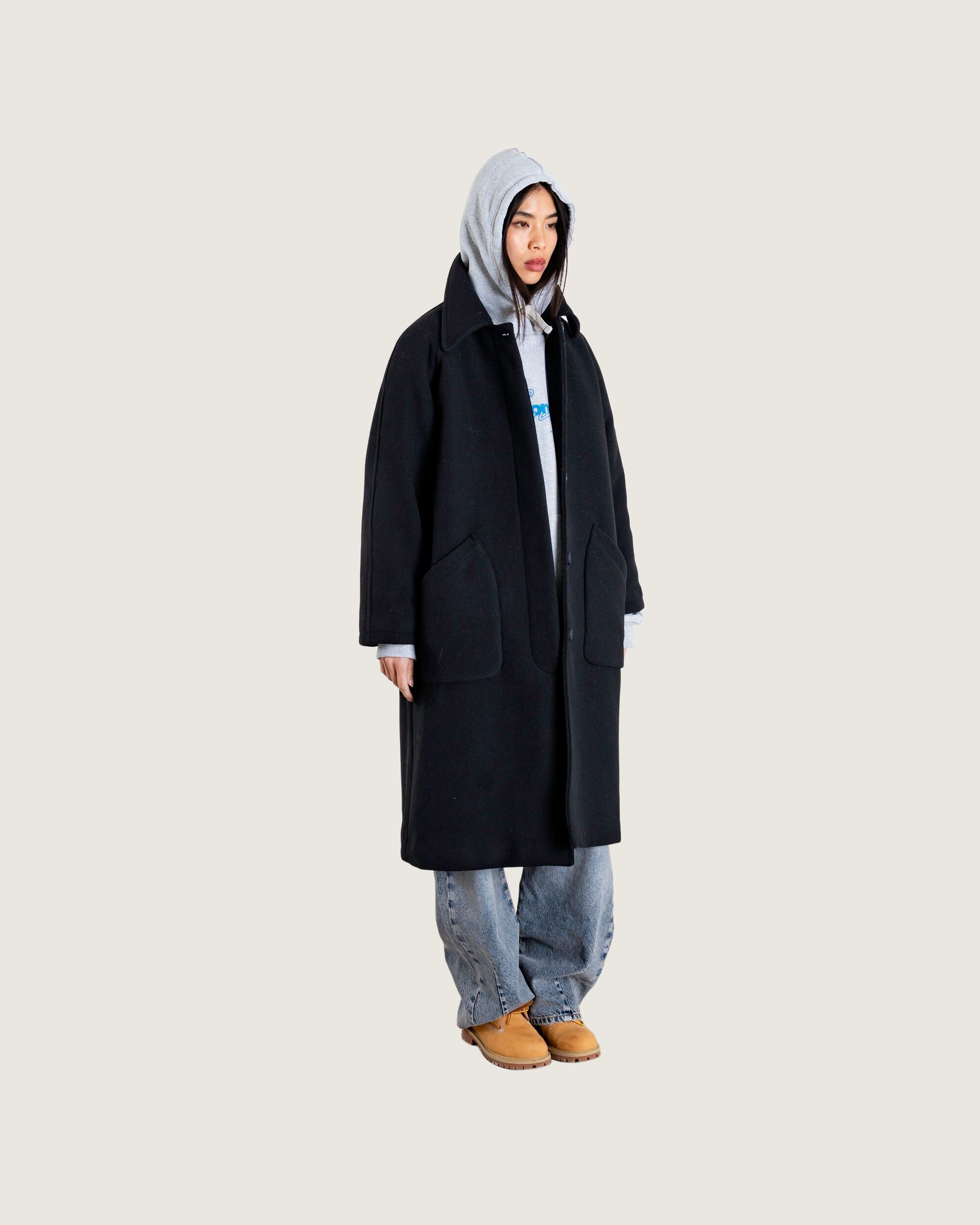 Woodbird Female WBBrenna Wool Coat Outerwear Black