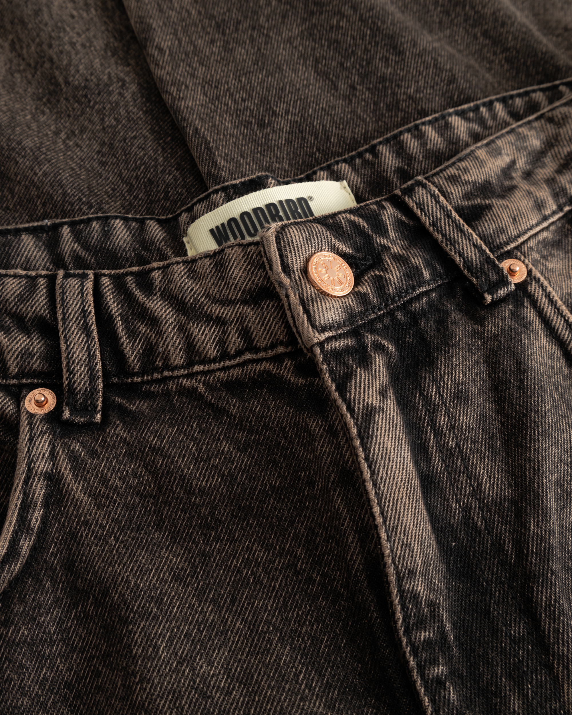 Woodbird Female WBBrooke Oak Jeans Jeans Washed Brown