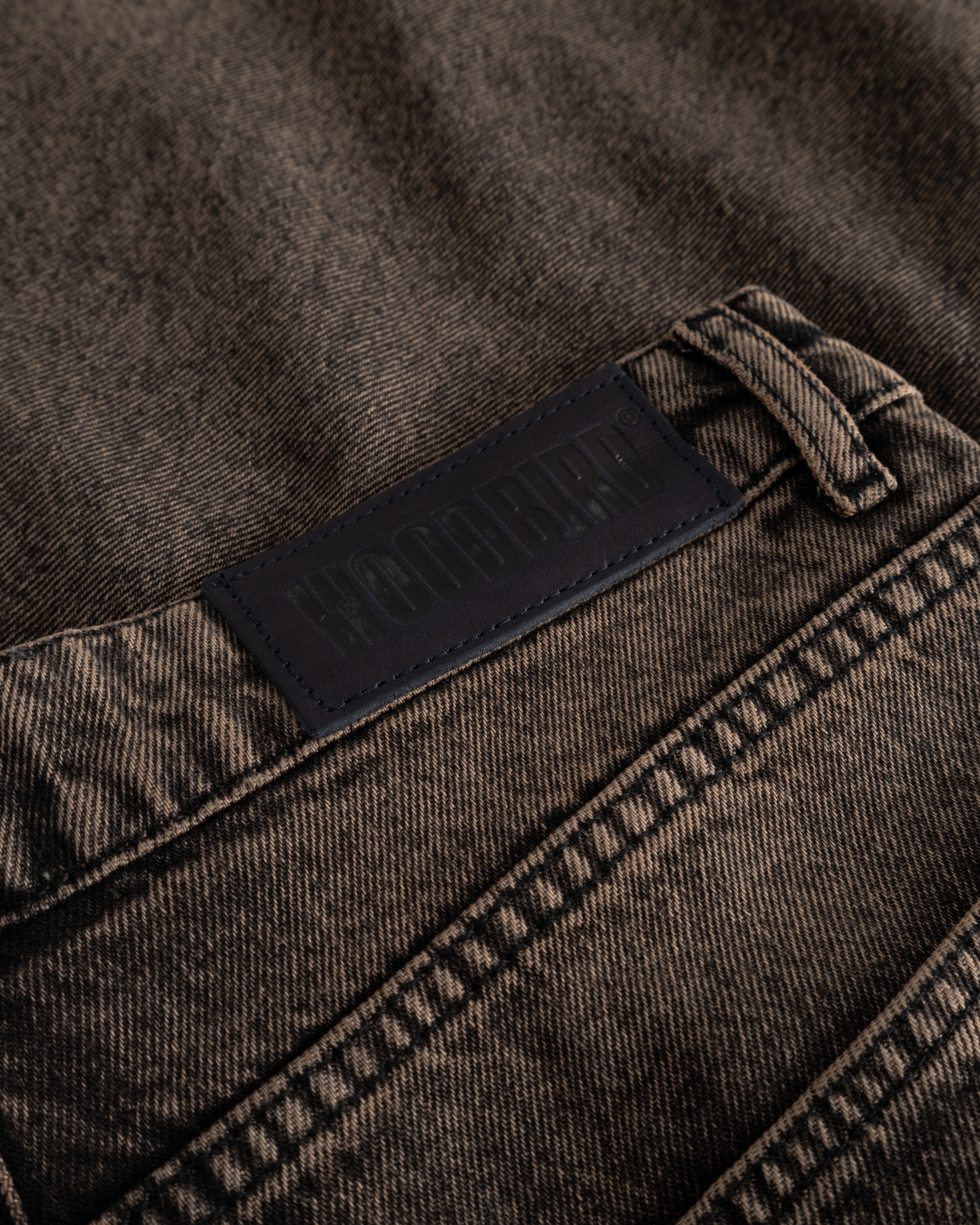 Woodbird Female WBBrooke Oak Jeans Jeans Washed Brown