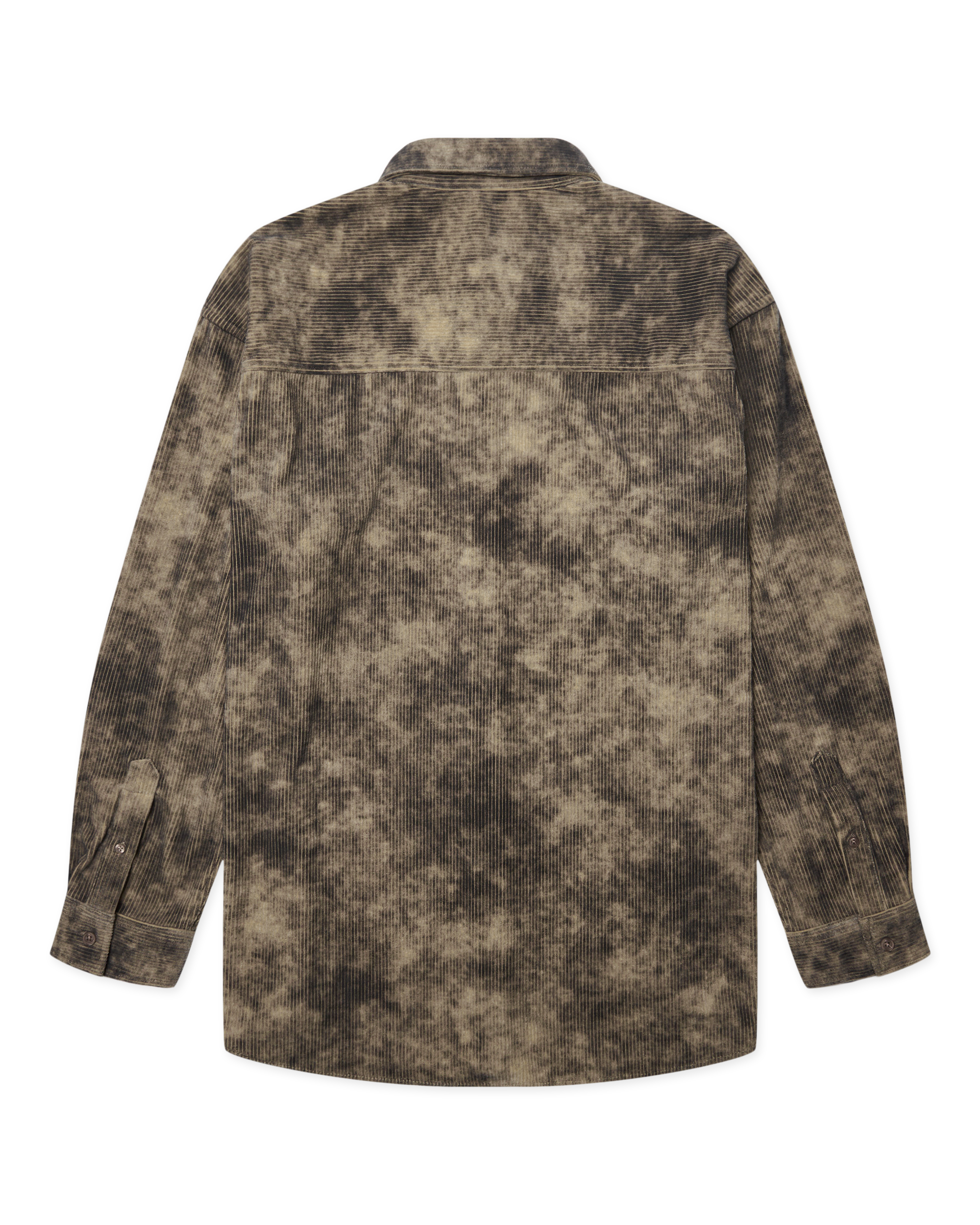 Woodbird WBBrooks Wash Cord Shirt Shirts Dark Olive