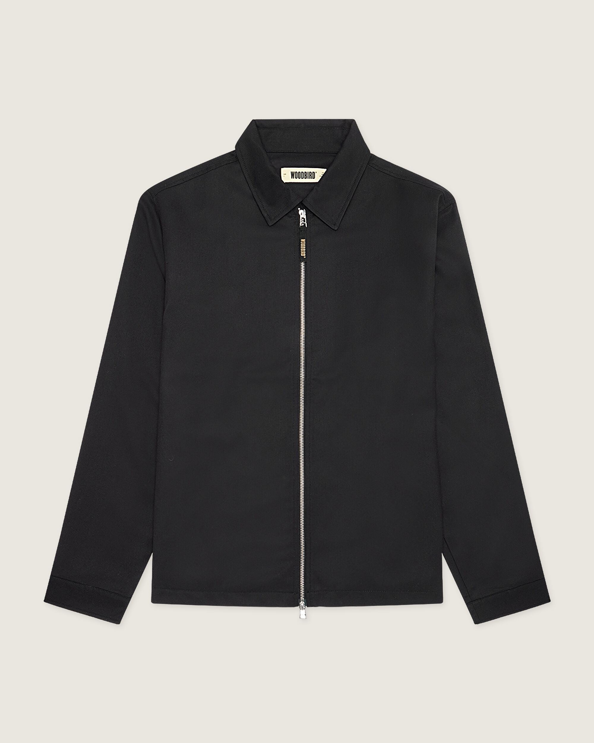 Woodbird WBBrove Nickel Shirt Jackets Black