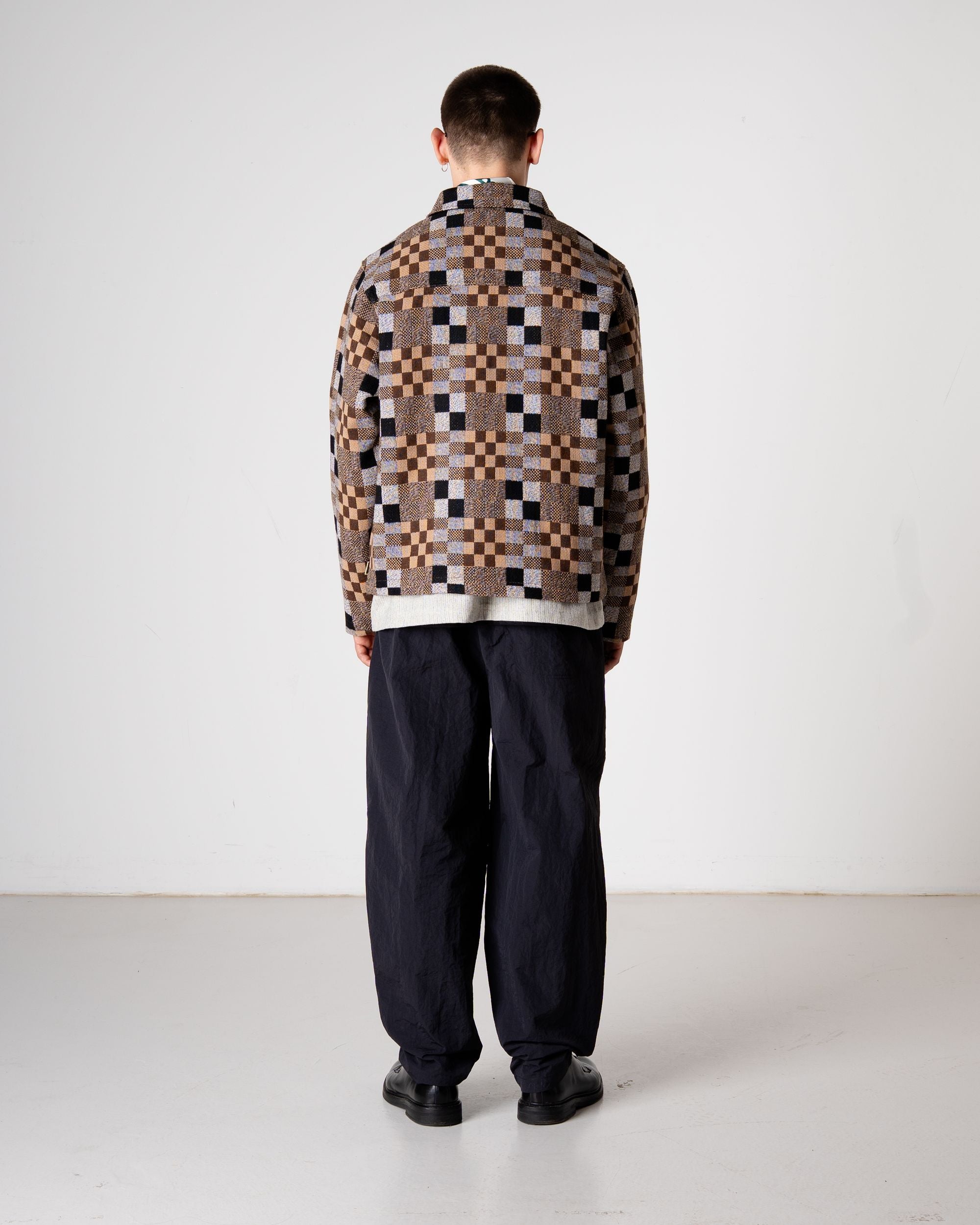 Woodbird WBBuck Patch Jacket Jackets Brown Check