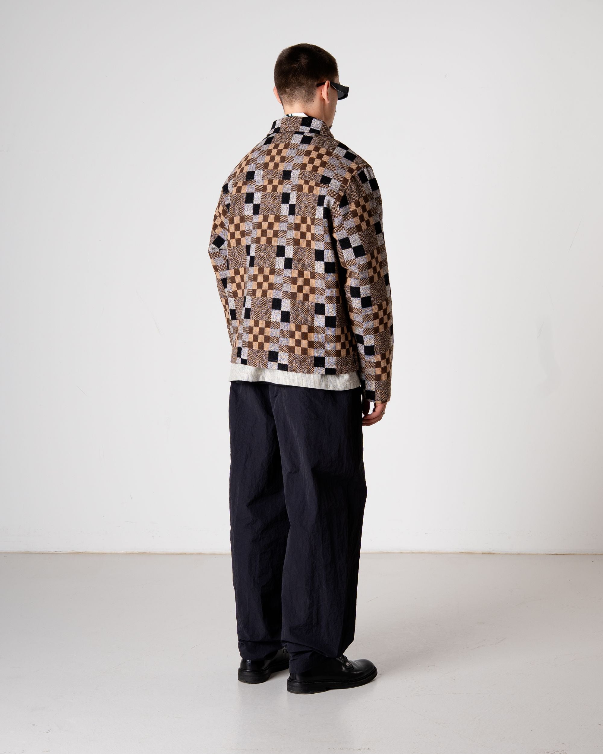 Woodbird WBBuck Patch Jacket Jackets Brown Check