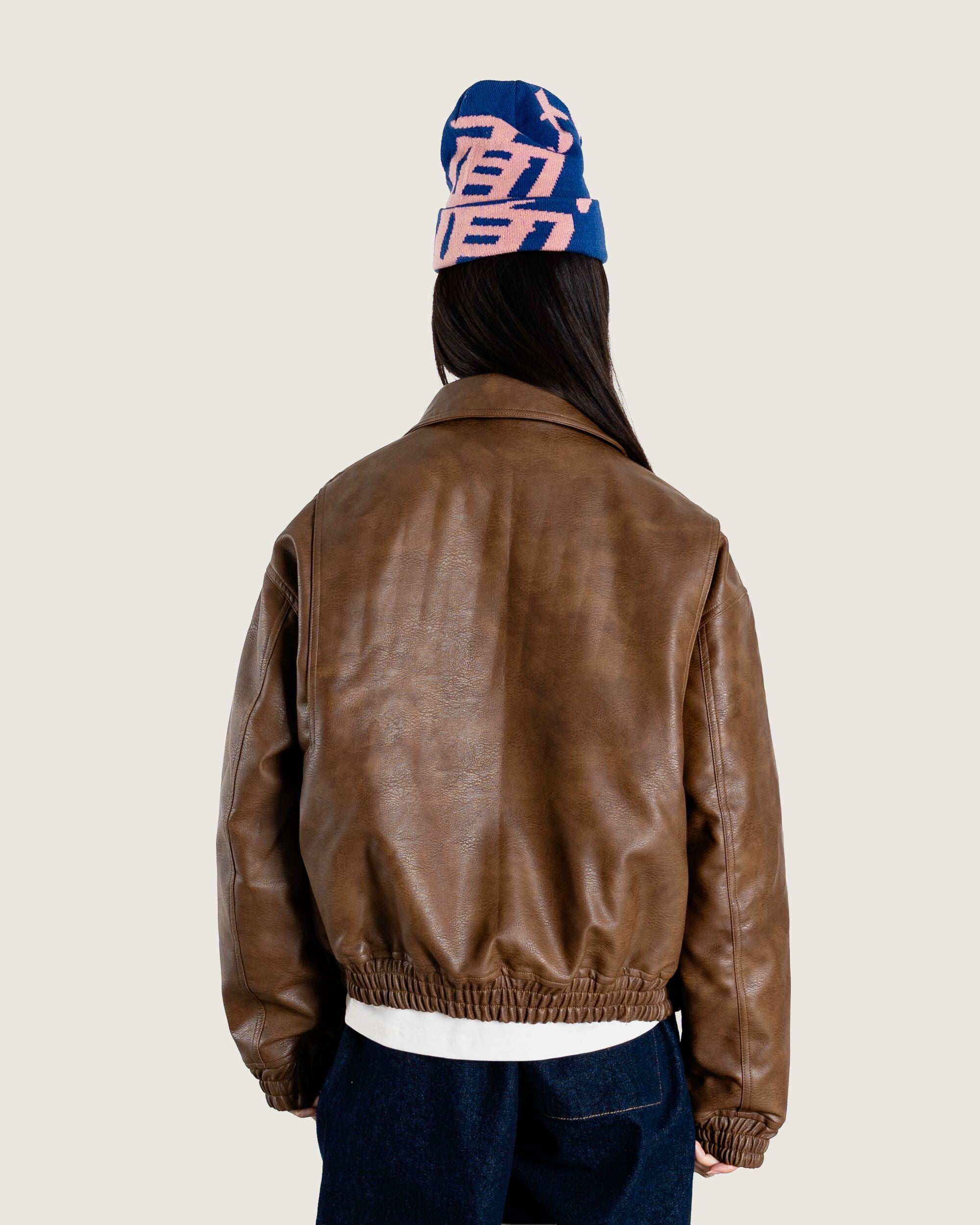 Woodbird Female WBBue Bomber Jacket Jackets Dark Brown