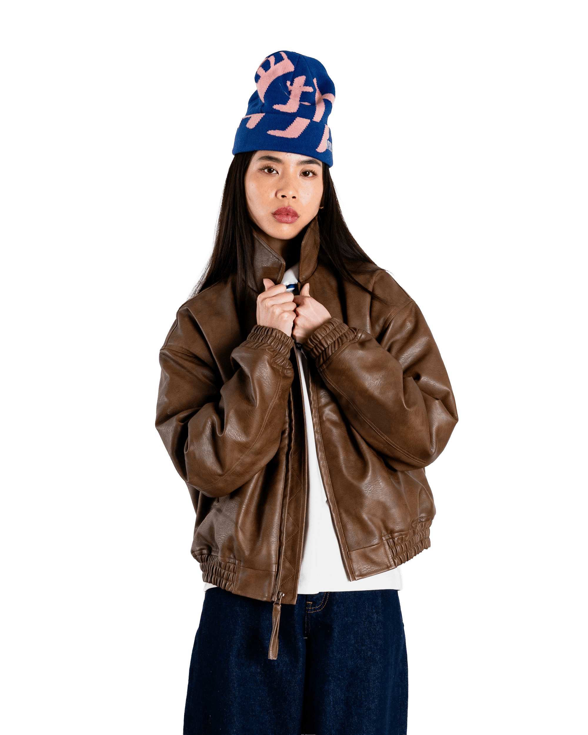 Woodbird Female WBBue Bomber Jacket Jackets Dark Brown