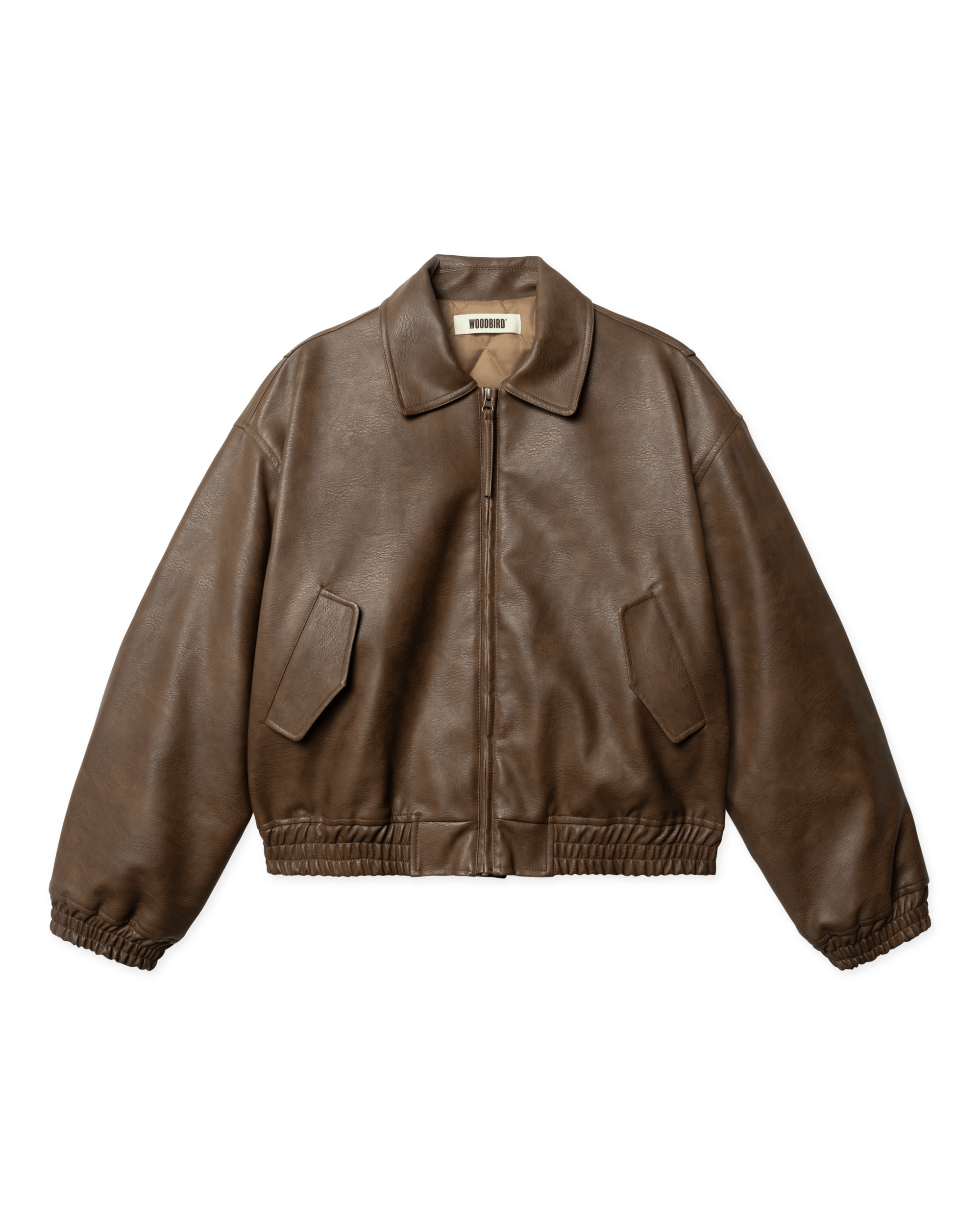 Woodbird Female WBBue Bomber Jacket Jackets Dark Brown