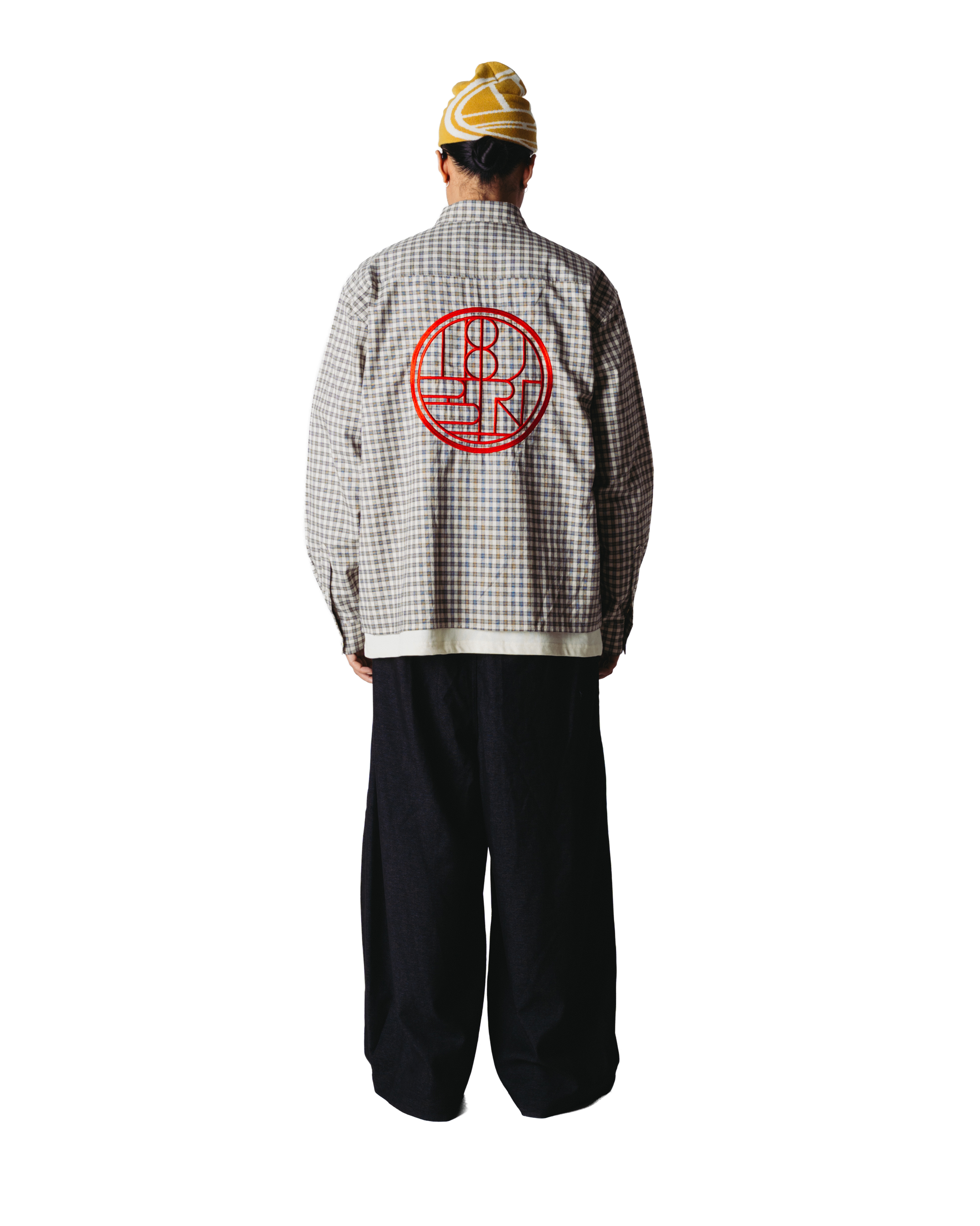 Woodbird WBBuzo EMB Check Shirt Shirts Off White