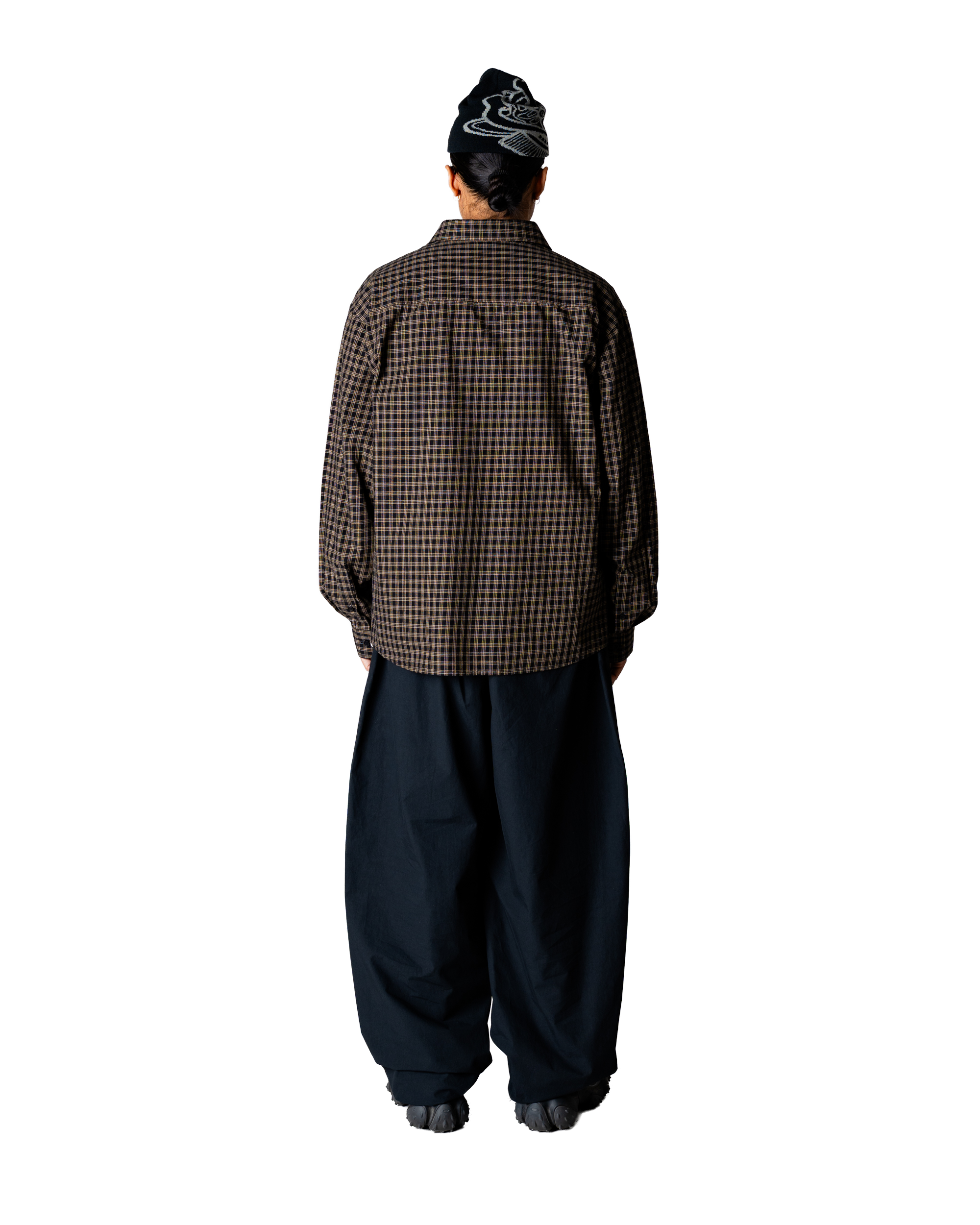Woodbird WBBuzo Hang Check Shirt Shirts Black Check