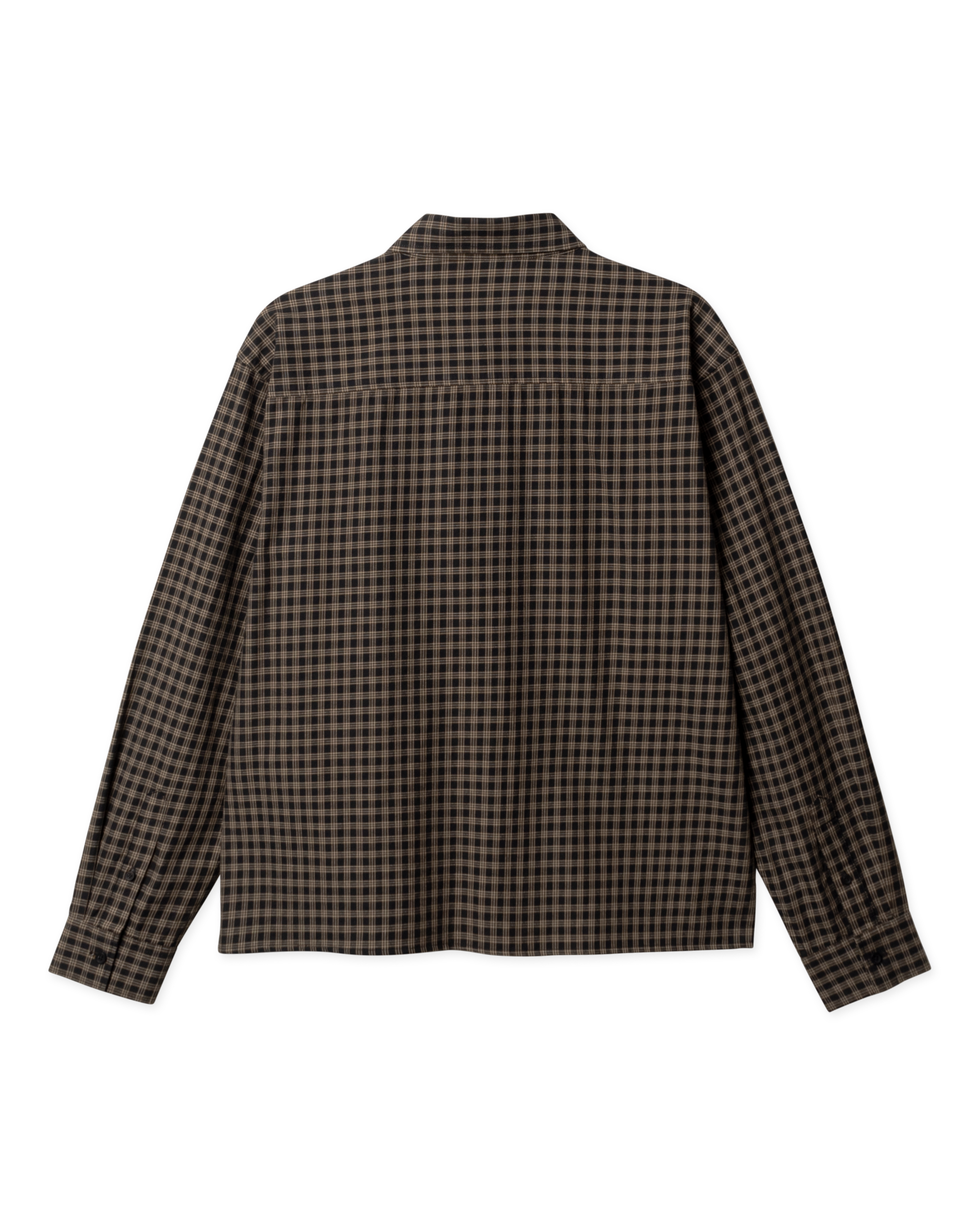 Woodbird WBBuzo Hang Check Shirt Shirts Black Check