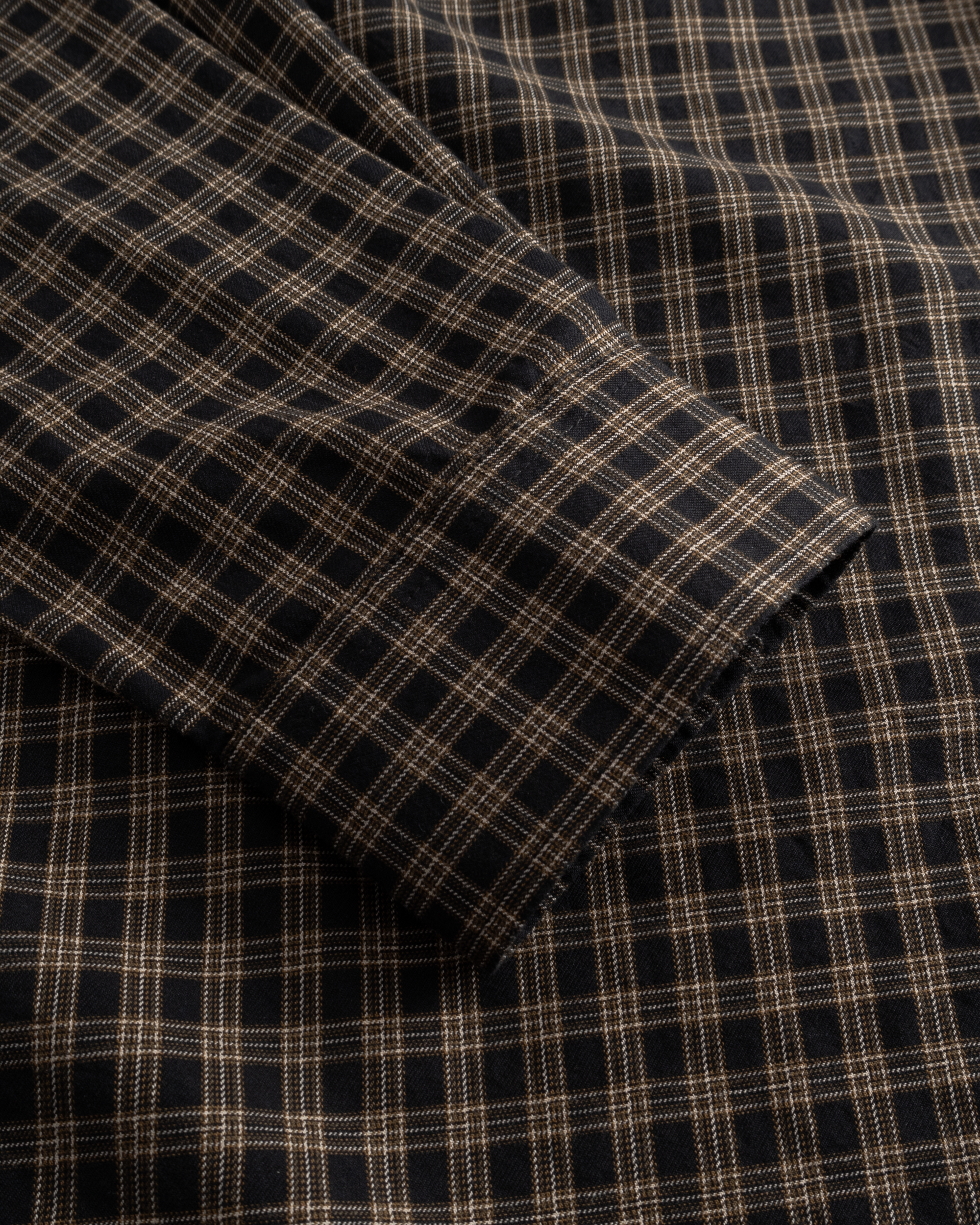 Woodbird WBBuzo Hang Check Shirt Shirts Black Check