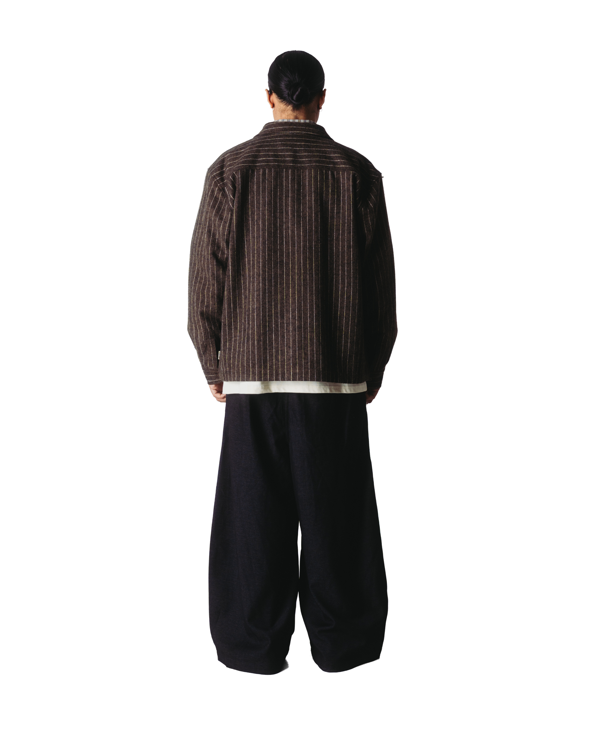 Woodbird WBBuzo Herringbone Shirt Shirts Dark Olive