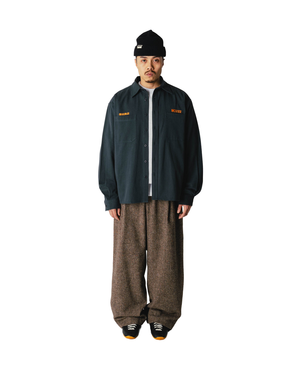 Woodbird WBBuzo Kiosk Shirt Shirts Pond Green