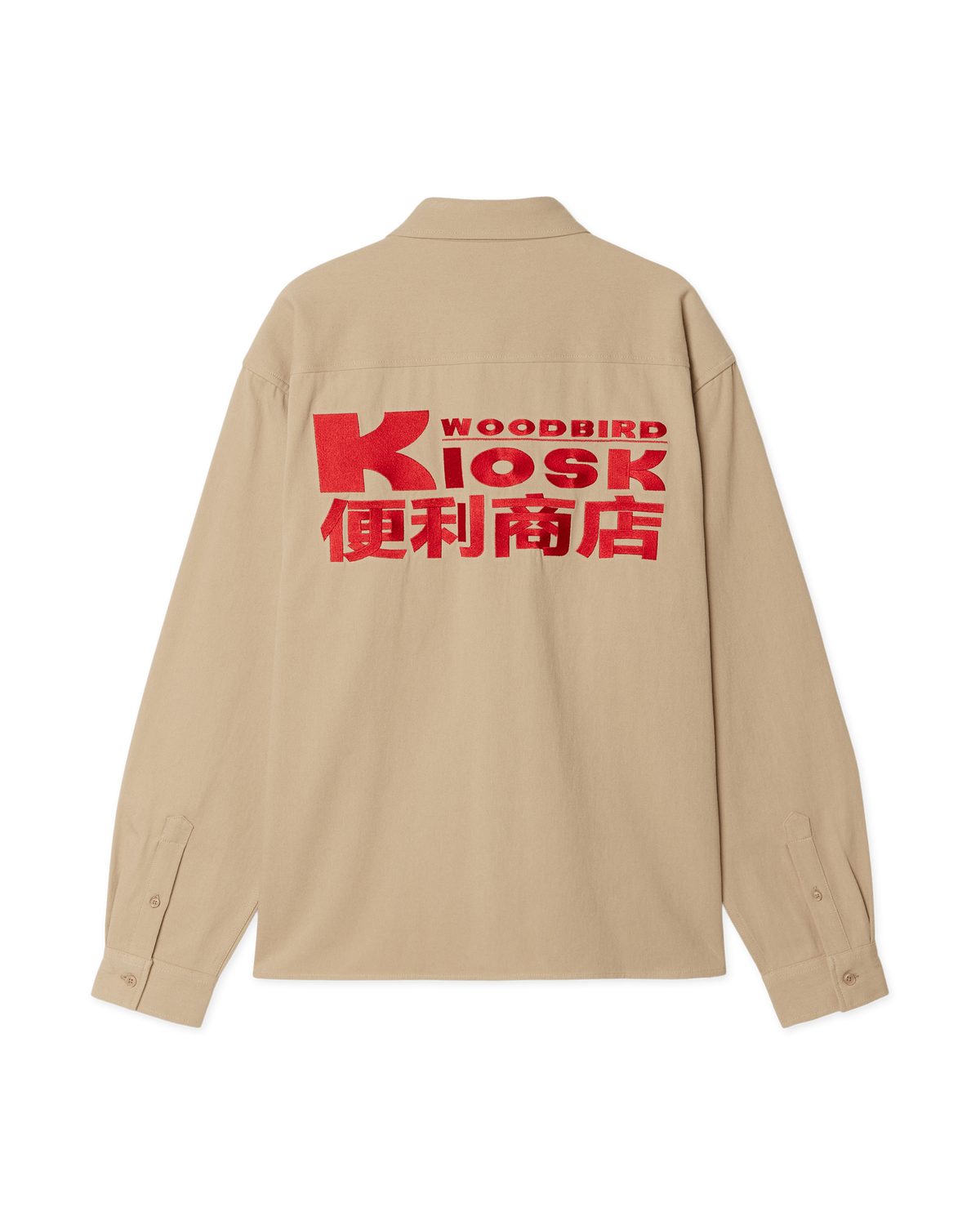 Woodbird WBBuzo Kiosk Shirt Shirts Taupe