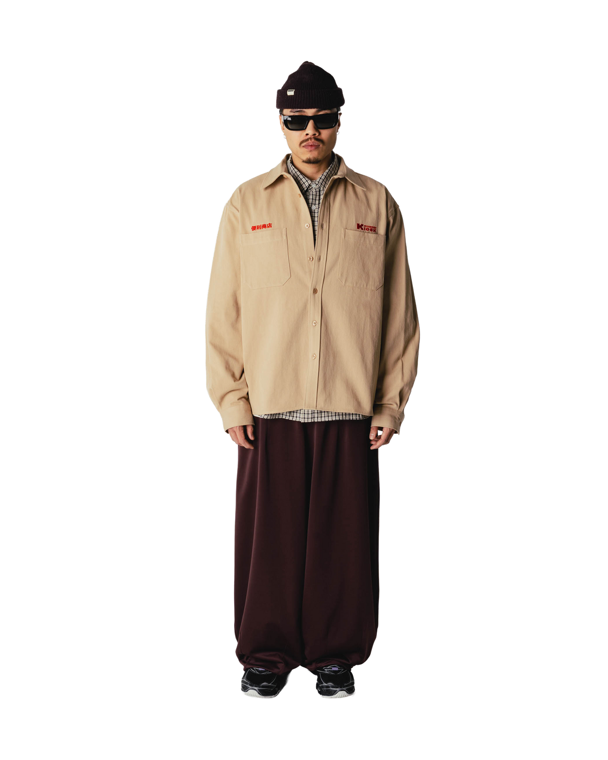 Woodbird WBBuzo Kiosk Shirt Shirts Taupe