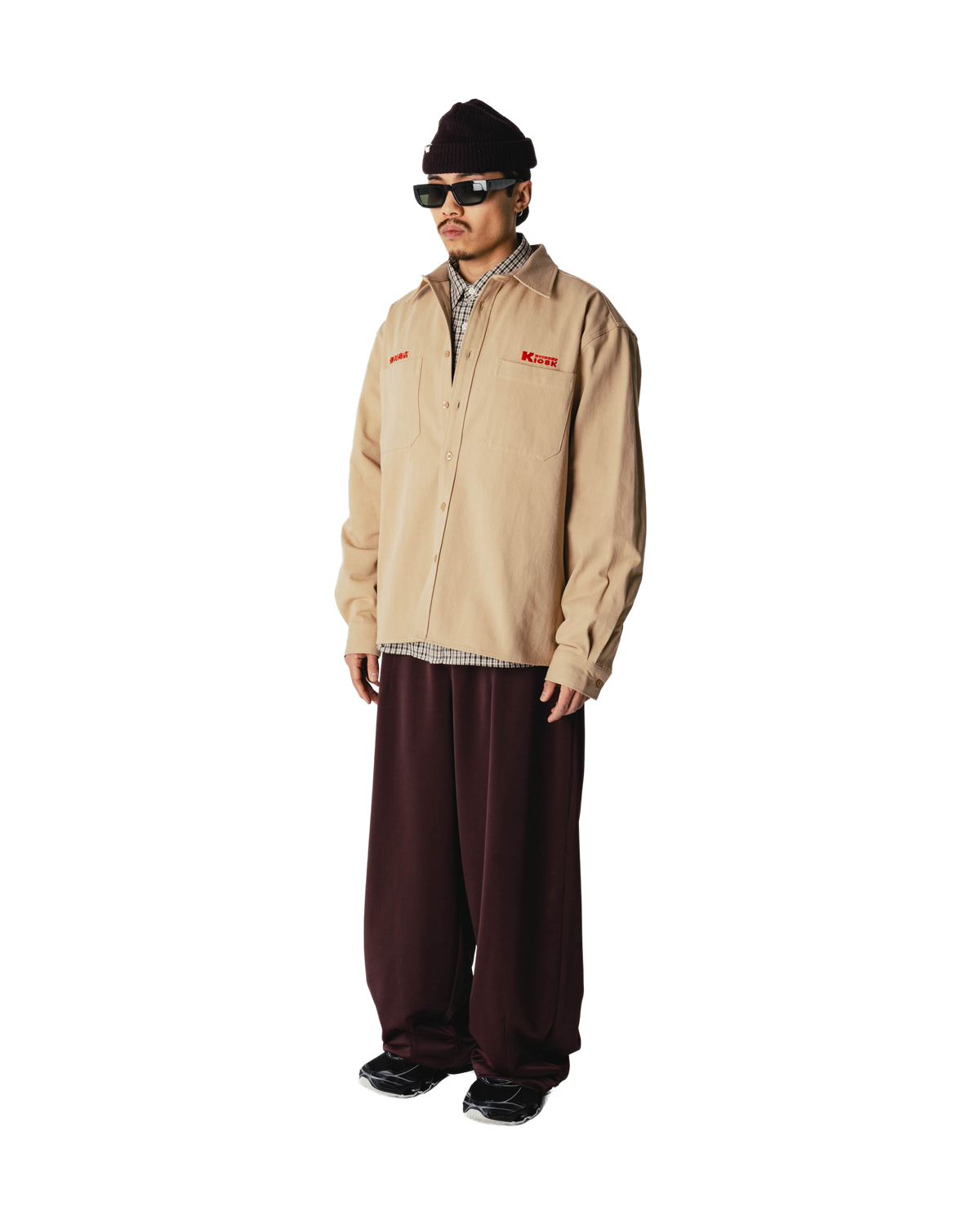 Woodbird WBBuzo Kiosk Shirt Shirts Taupe