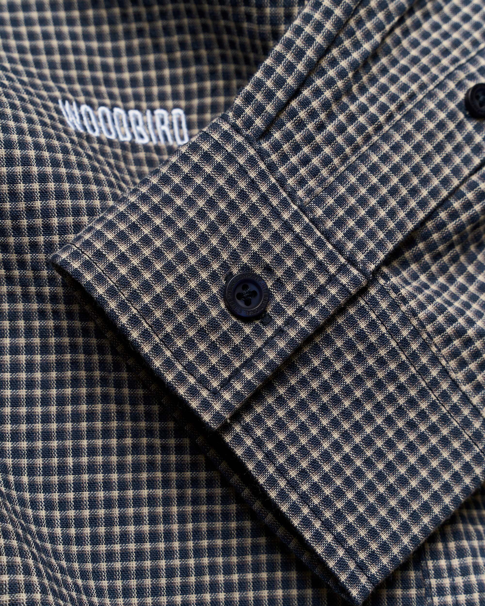 WBBuzo Ling Check Shirt - Blue Check – Woodbird