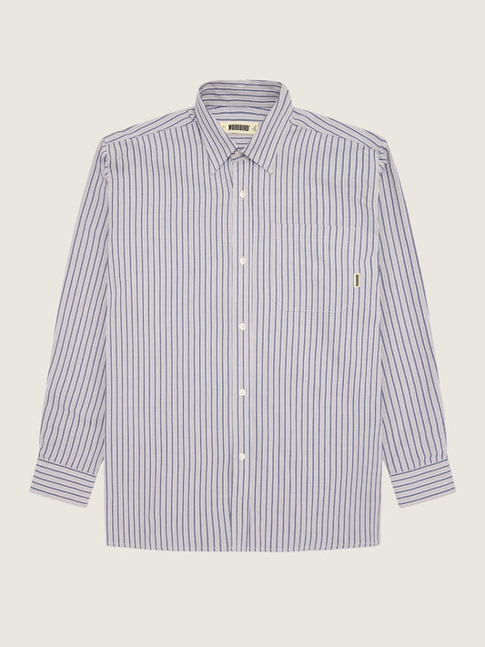 Woodbird WBBuzo Ming Shirt Shirts Grey