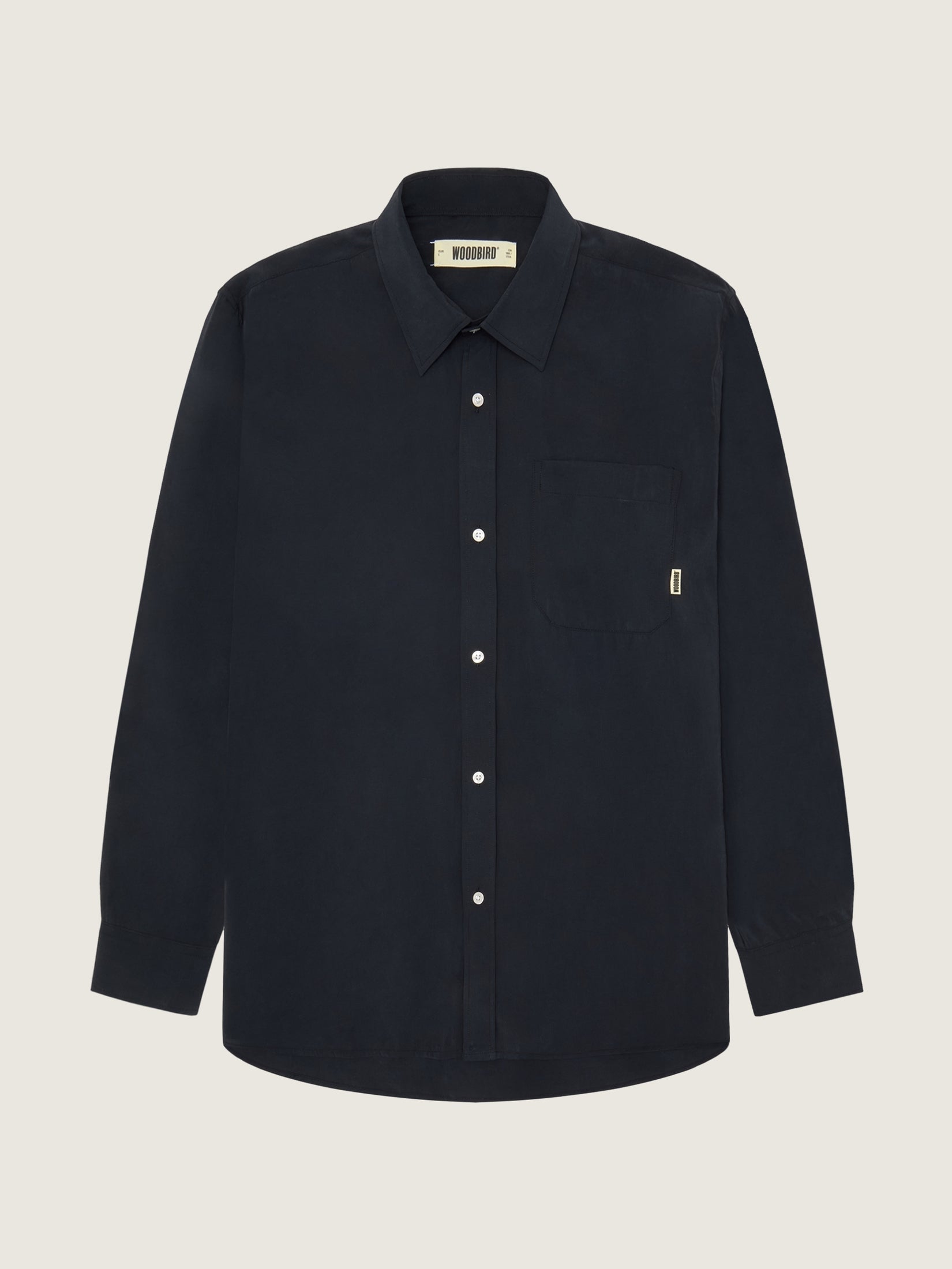 Woodbird WBBuzo Modu Shirt Shirts Black