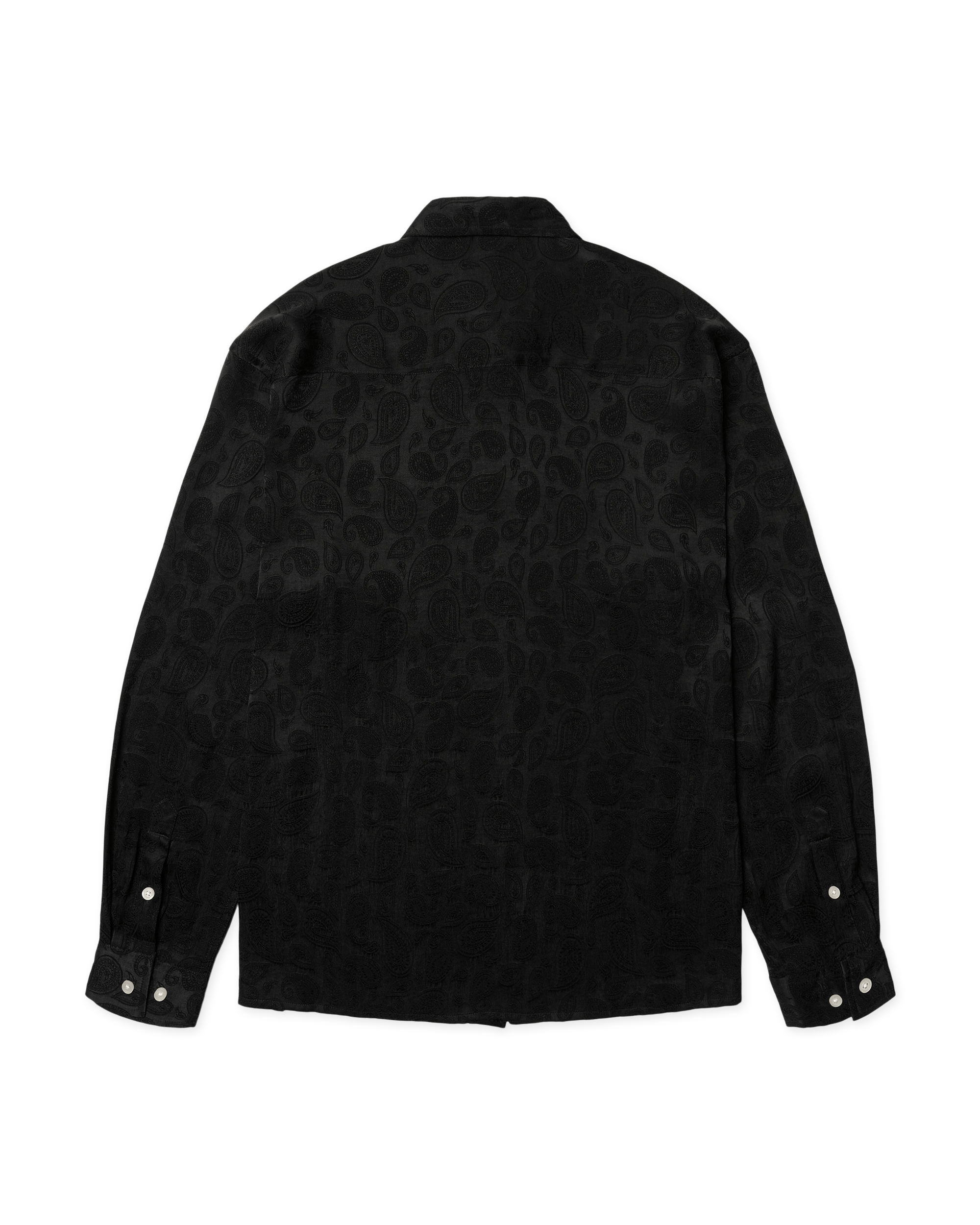Woodbird WBBuzo Paisley Shirt Shirts Black
