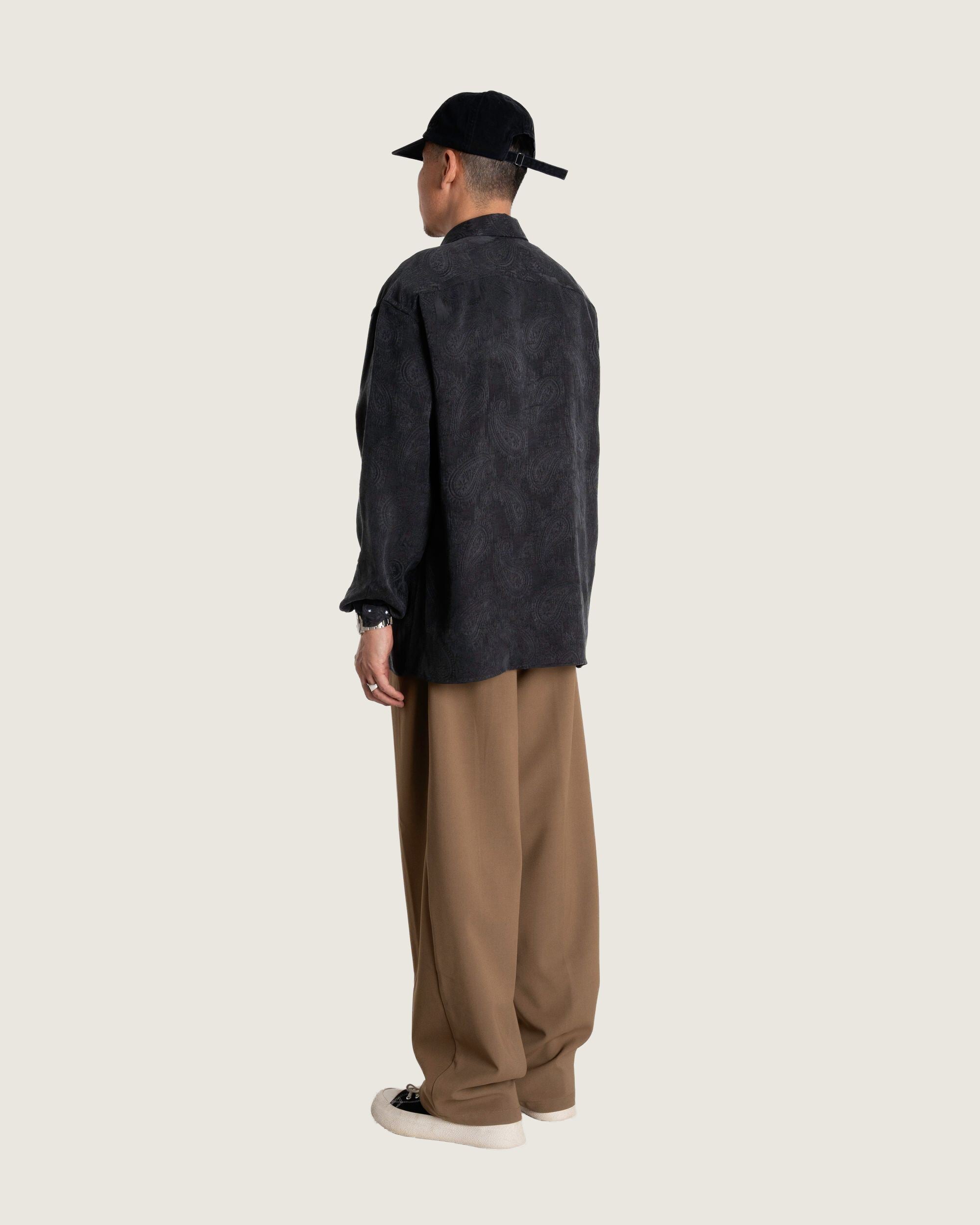 Woodbird WBBuzo Paisley Shirt Shirts Black