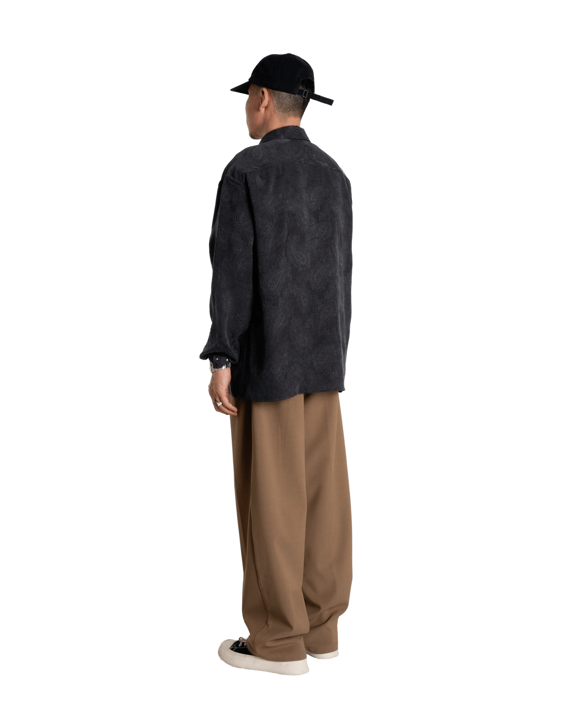 Woodbird WBBuzo Paisley Shirt Shirts Black