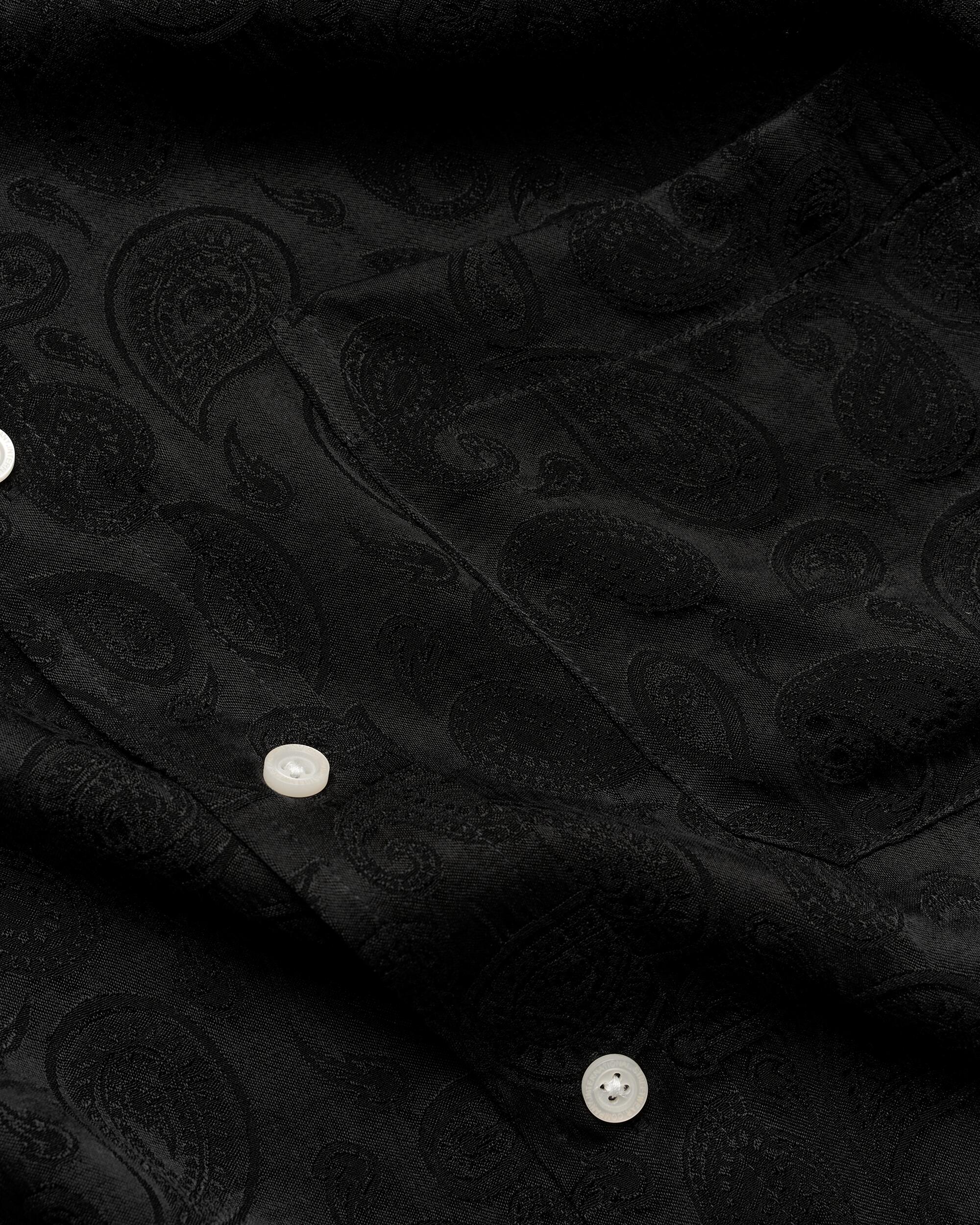 Woodbird WBBuzo Paisley Shirt Shirts Black