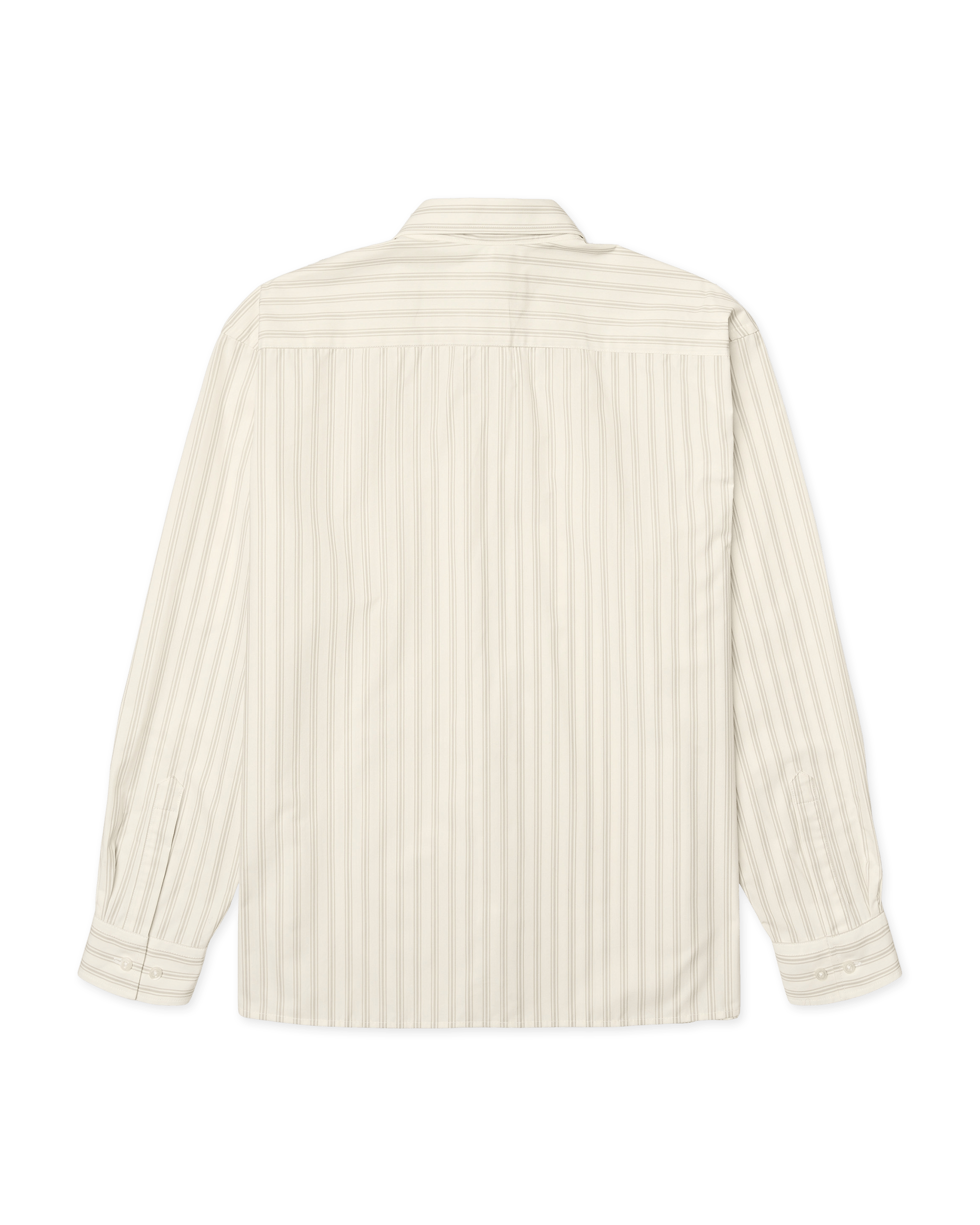 Woodbird WBBuzo Pocket Shirt Shirts Off White Stripe