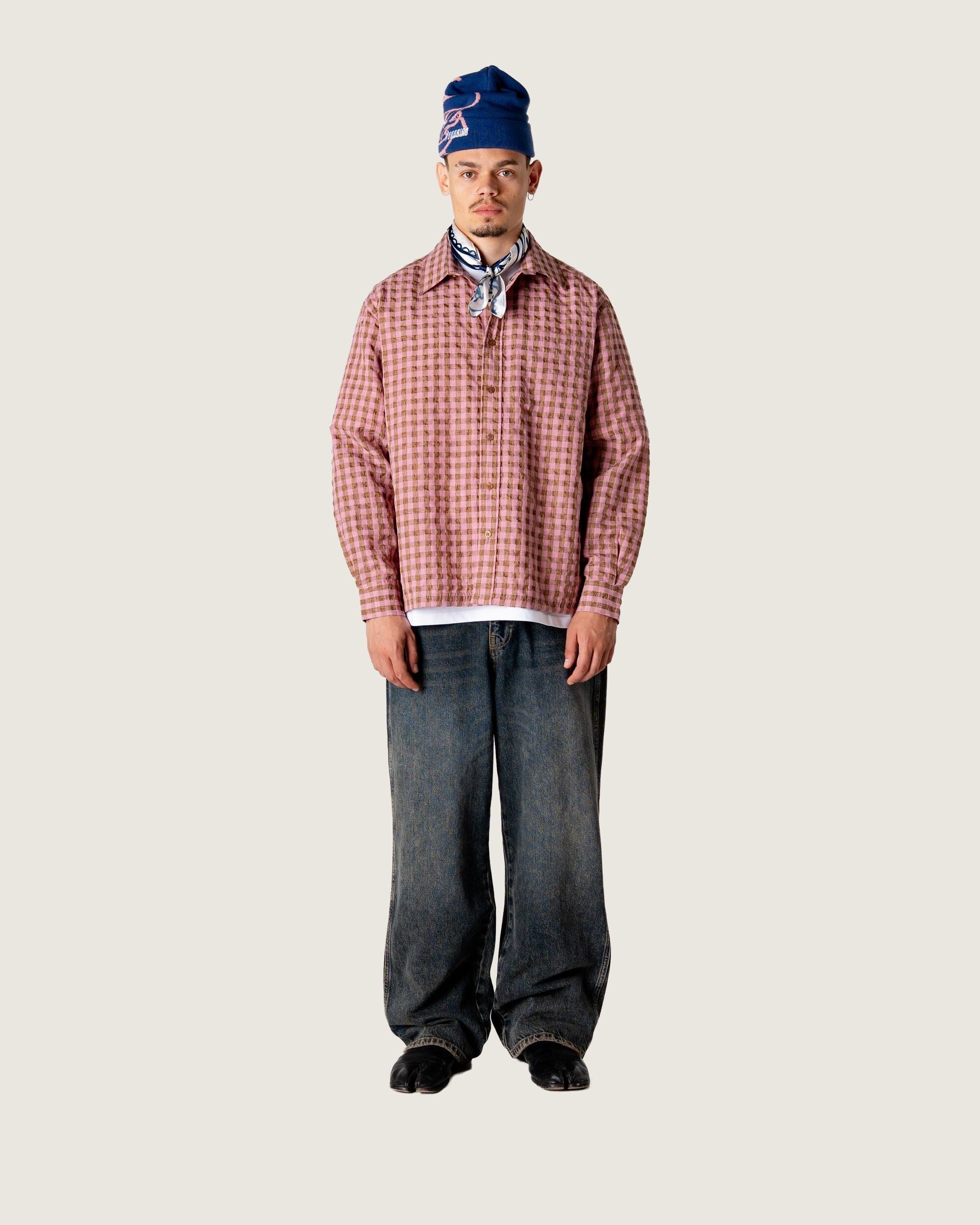 Woodbird WBBuzo Ruffel Shirt Shirts Pink