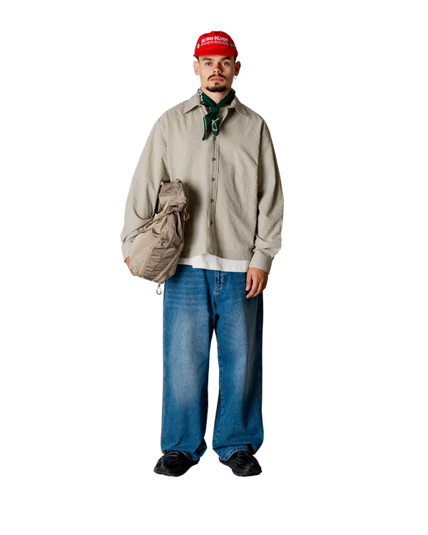 Woodbird WBBuzo Seer Check Shirt Shirts Off White Check