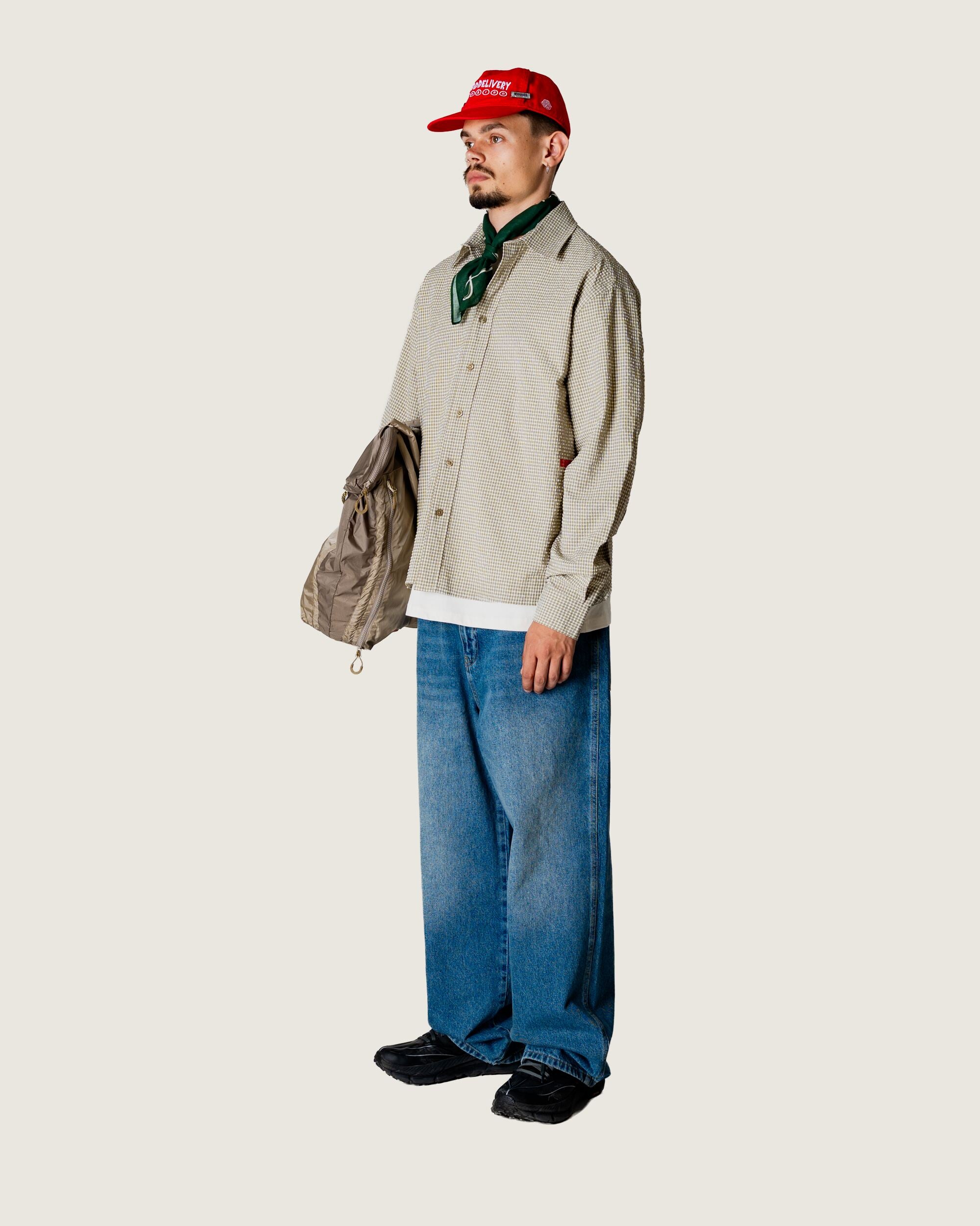 Woodbird WBBuzo Seer Check Shirt Shirts Off White Check