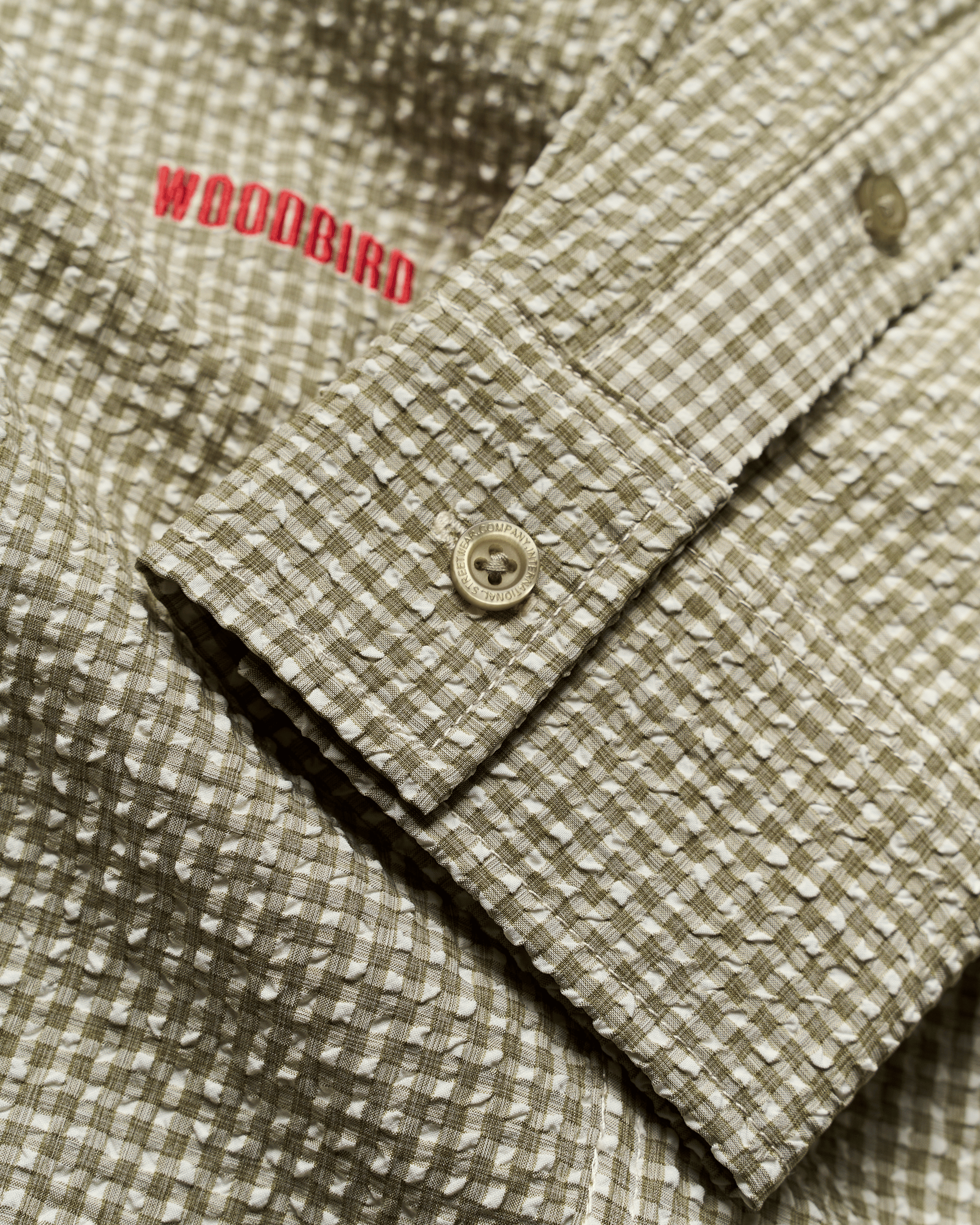 Woodbird WBBuzo Seer Check Shirt Shirts Off White Check