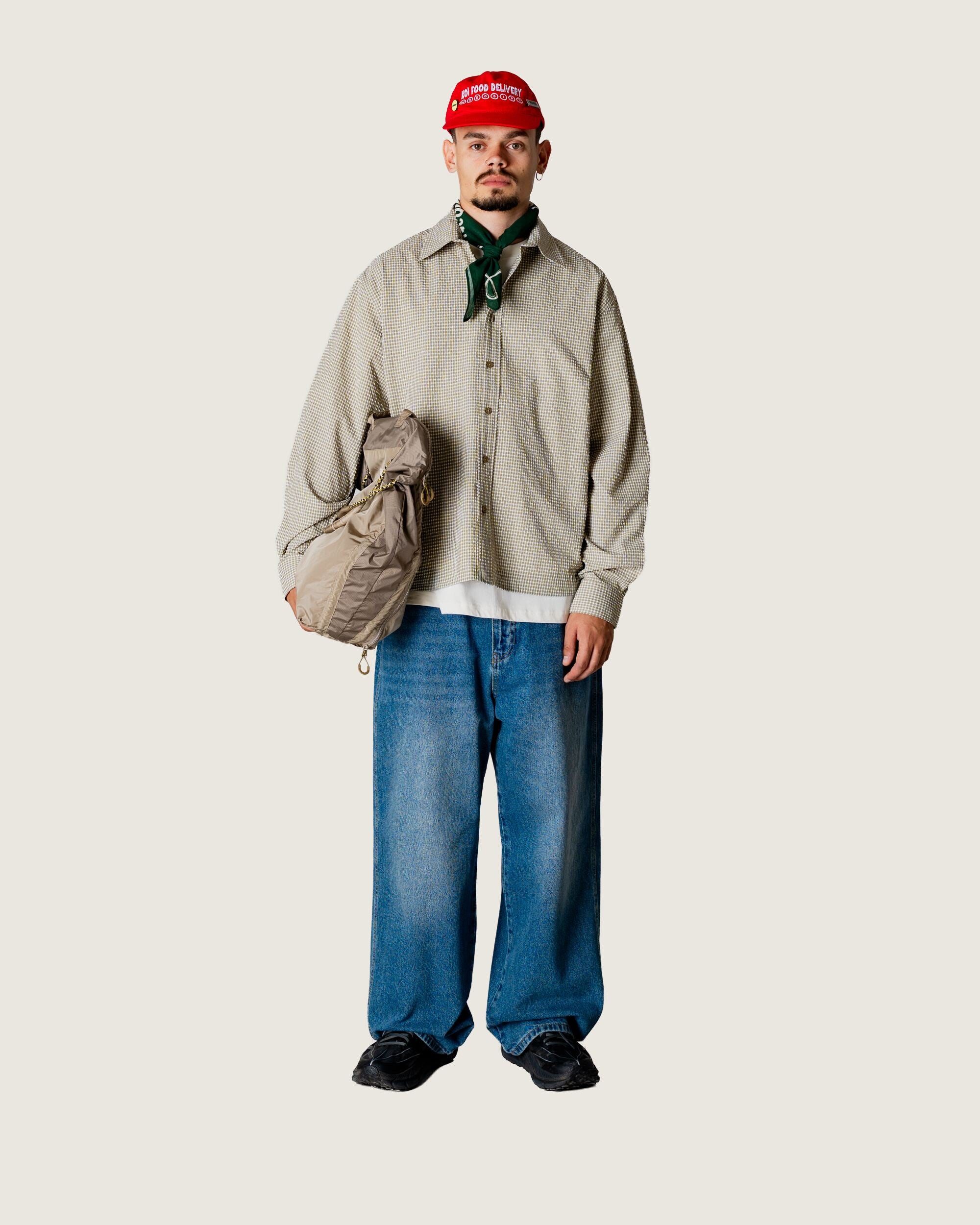 Woodbird WBBuzo Seer Check Shirt Shirts Off White Check